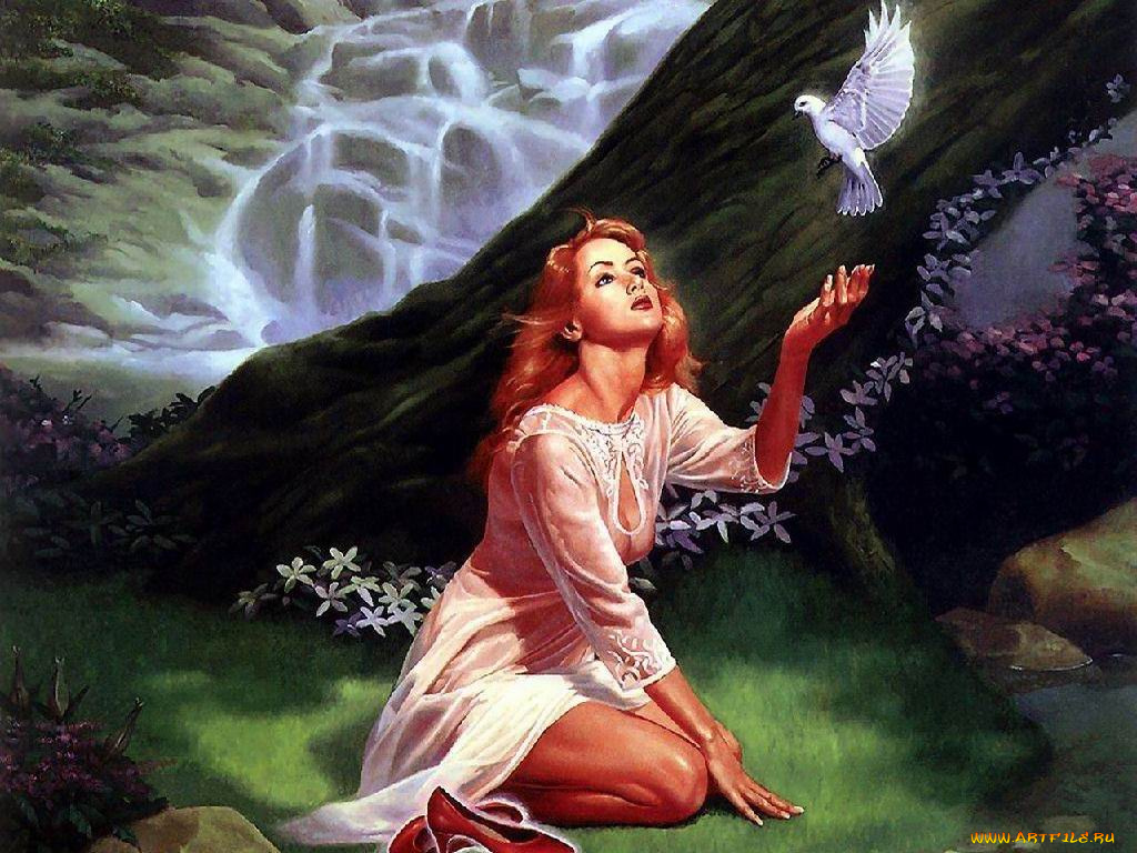 фэнтези, девушки