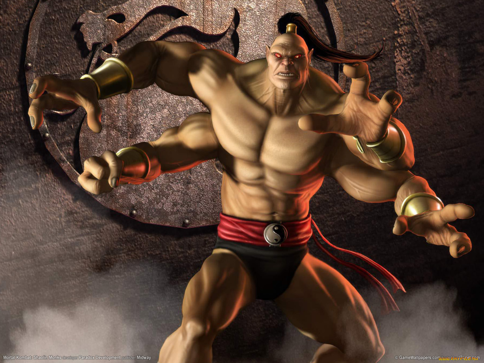 видео, игры, mortal, kombat, shaolin, monks