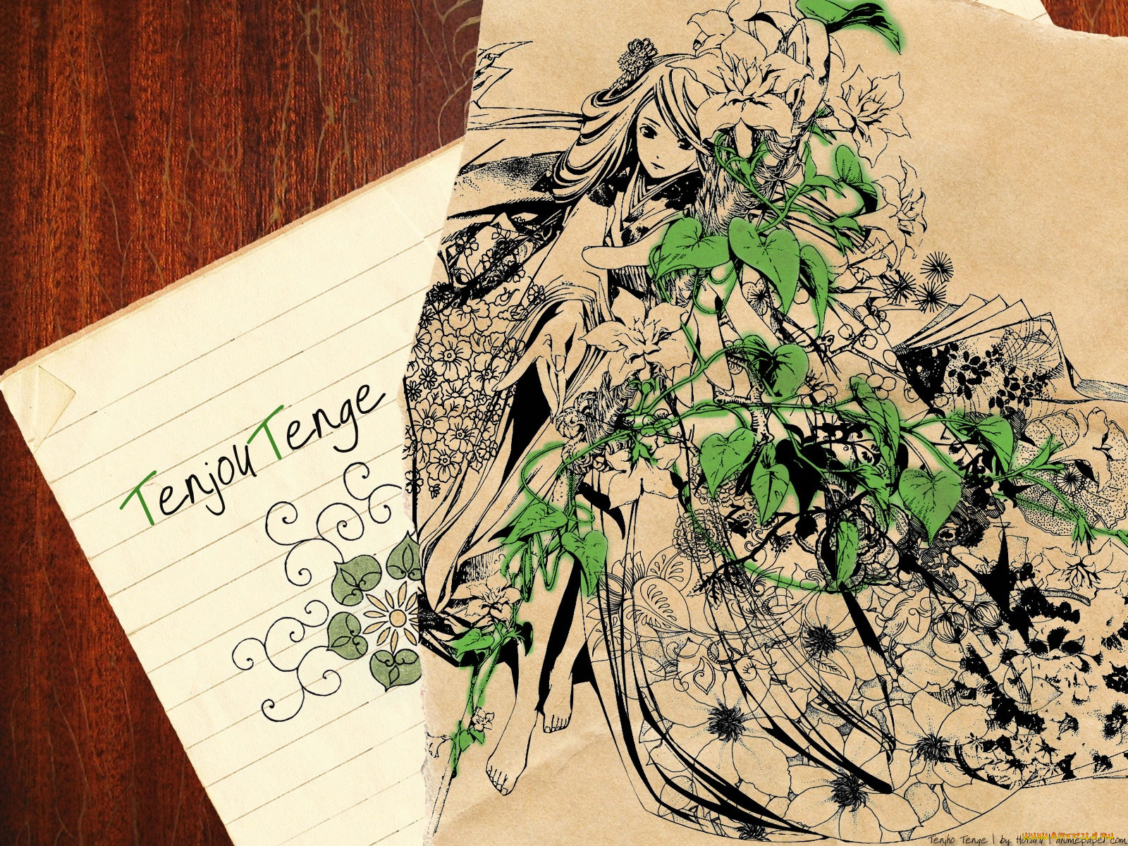 аниме, tenjou, tenge