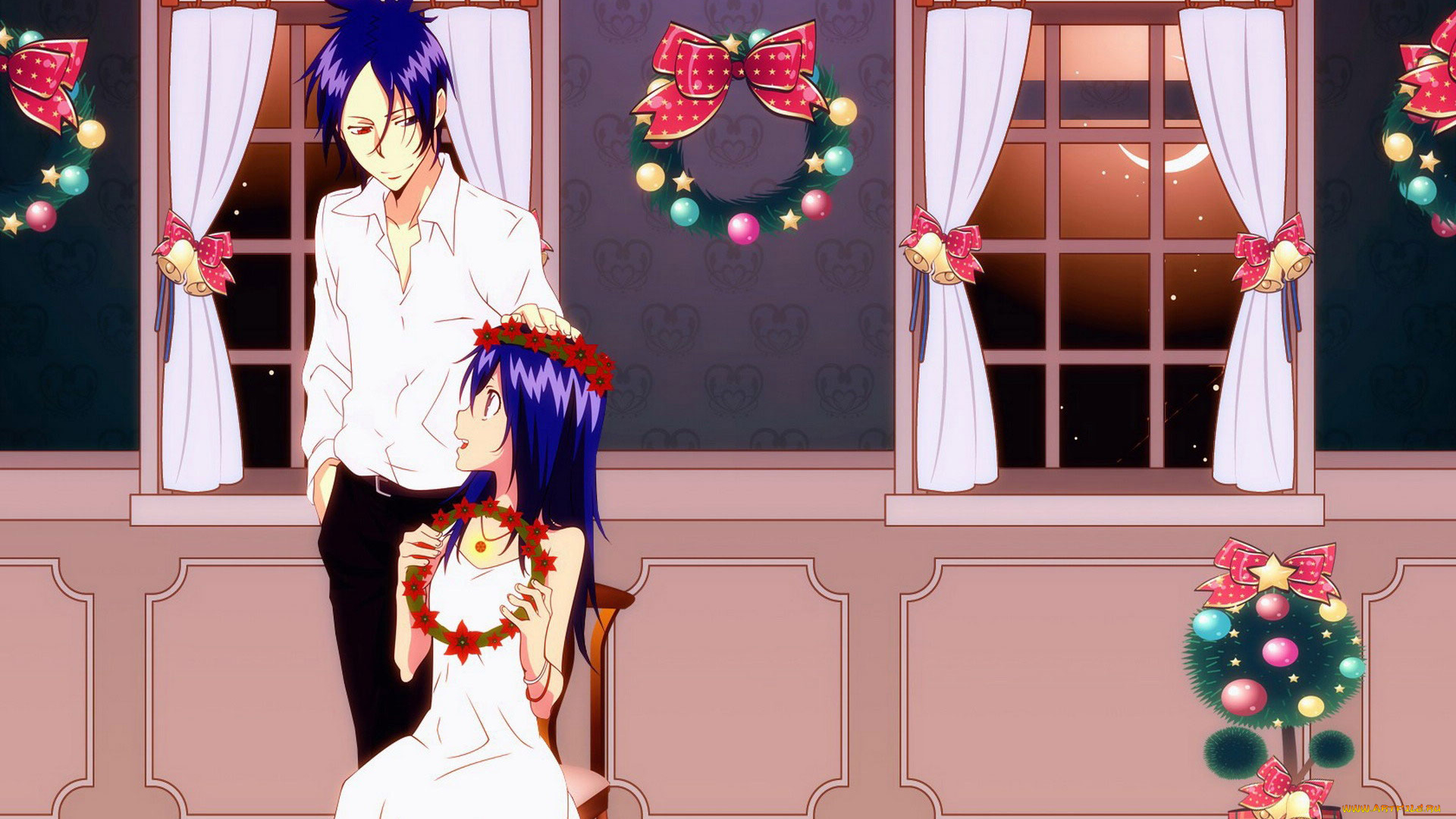 аниме, katekyo, hitman, reborn, наги, мукуро