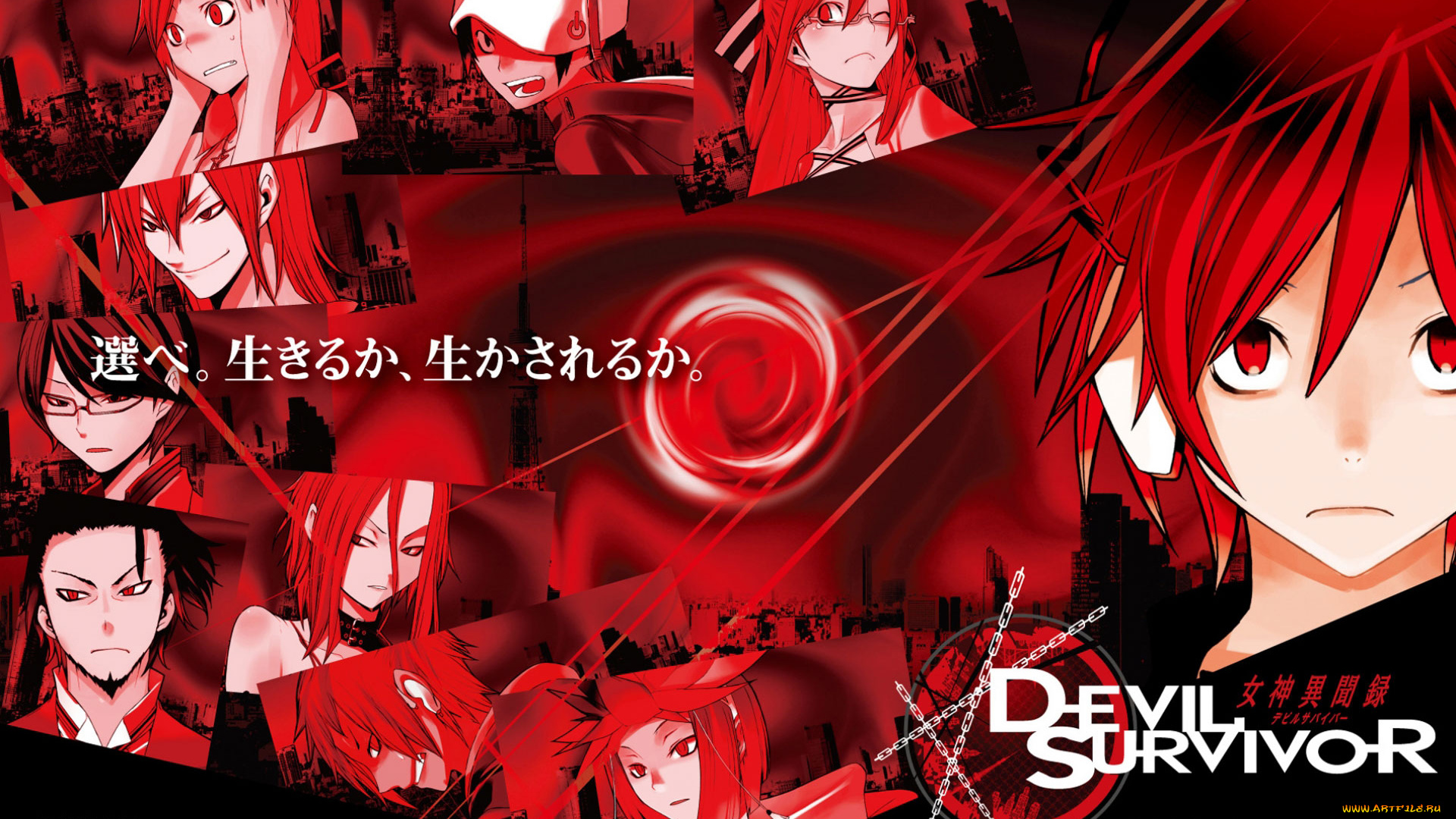 shin, megami, tensei, devil, survivor, аниме, persona