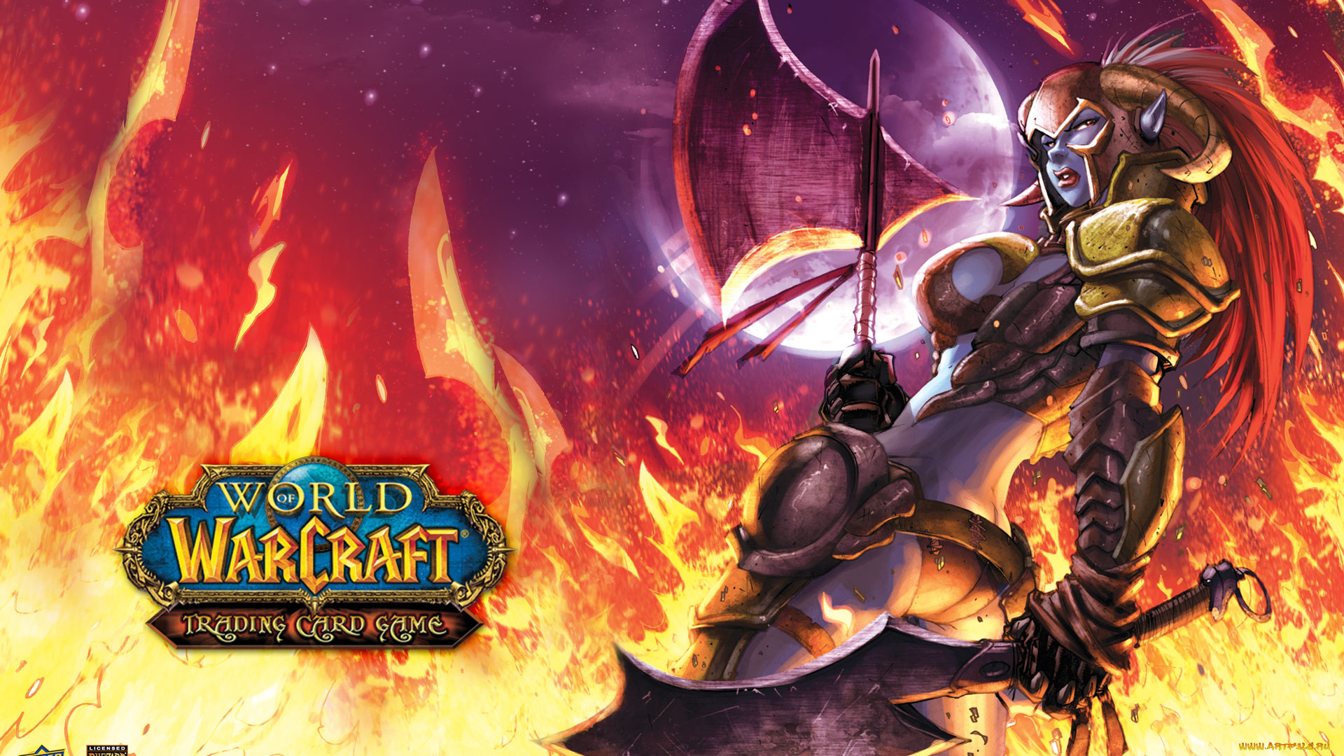 world, of, warcraft, trading, card, game, видео, игры