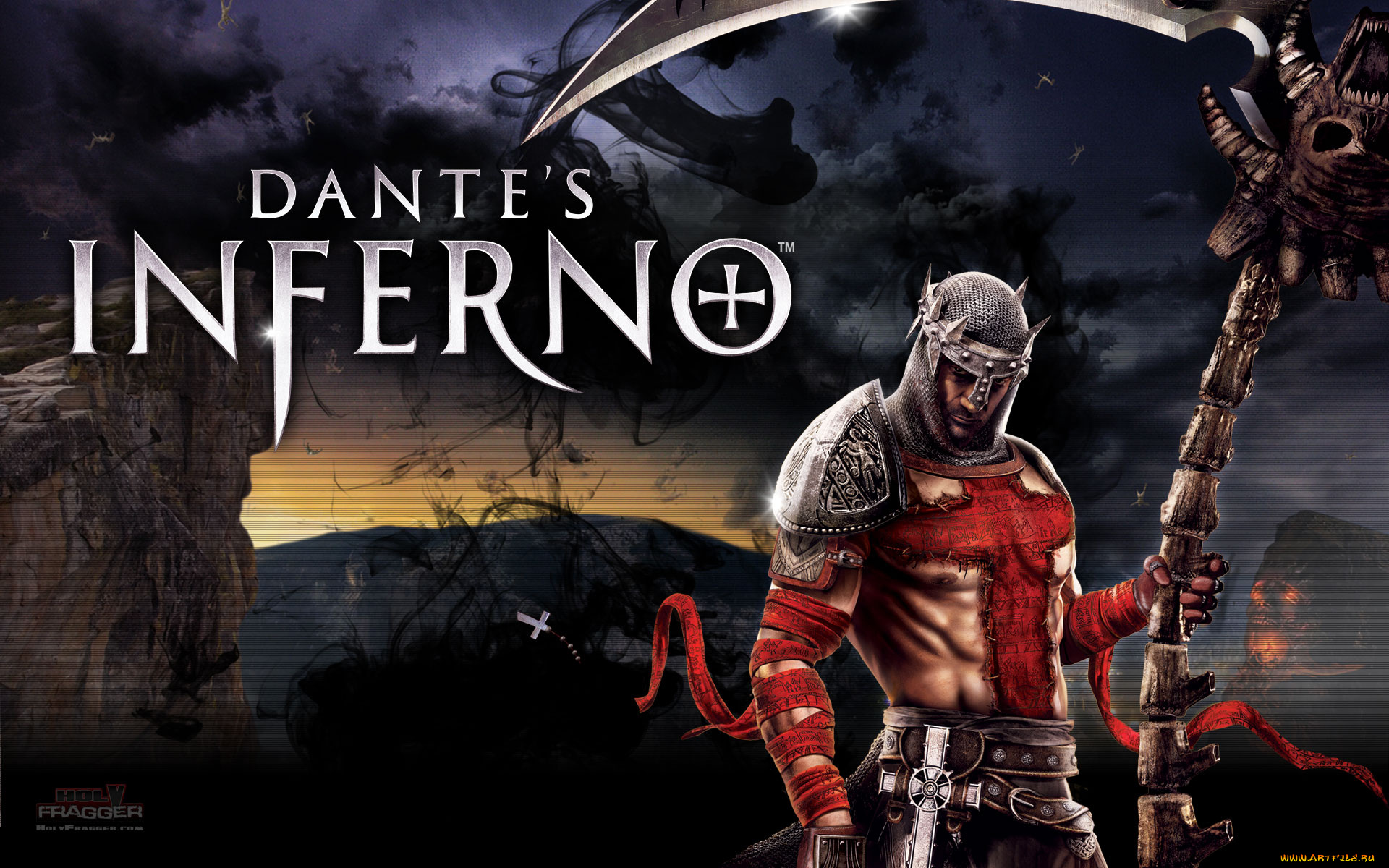dante`s, inferno, видео, игры