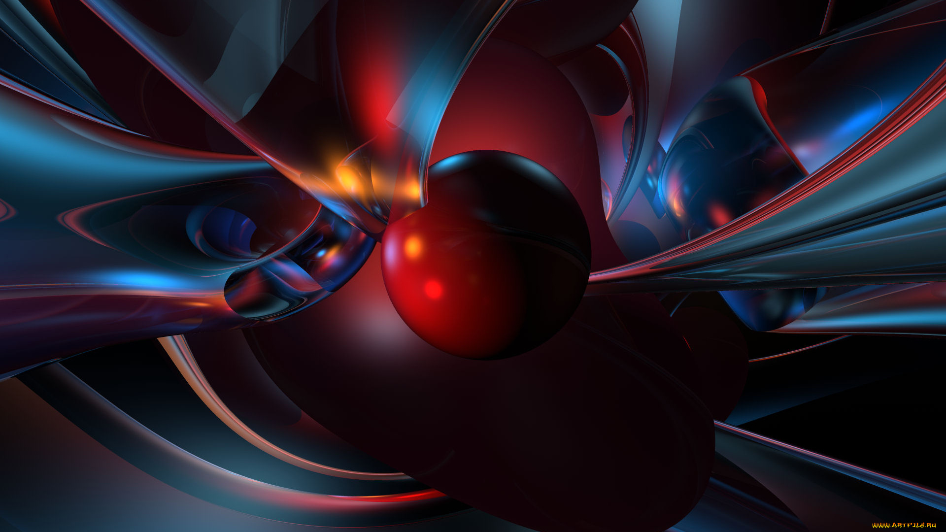 3д, графика, abstract, абстракции