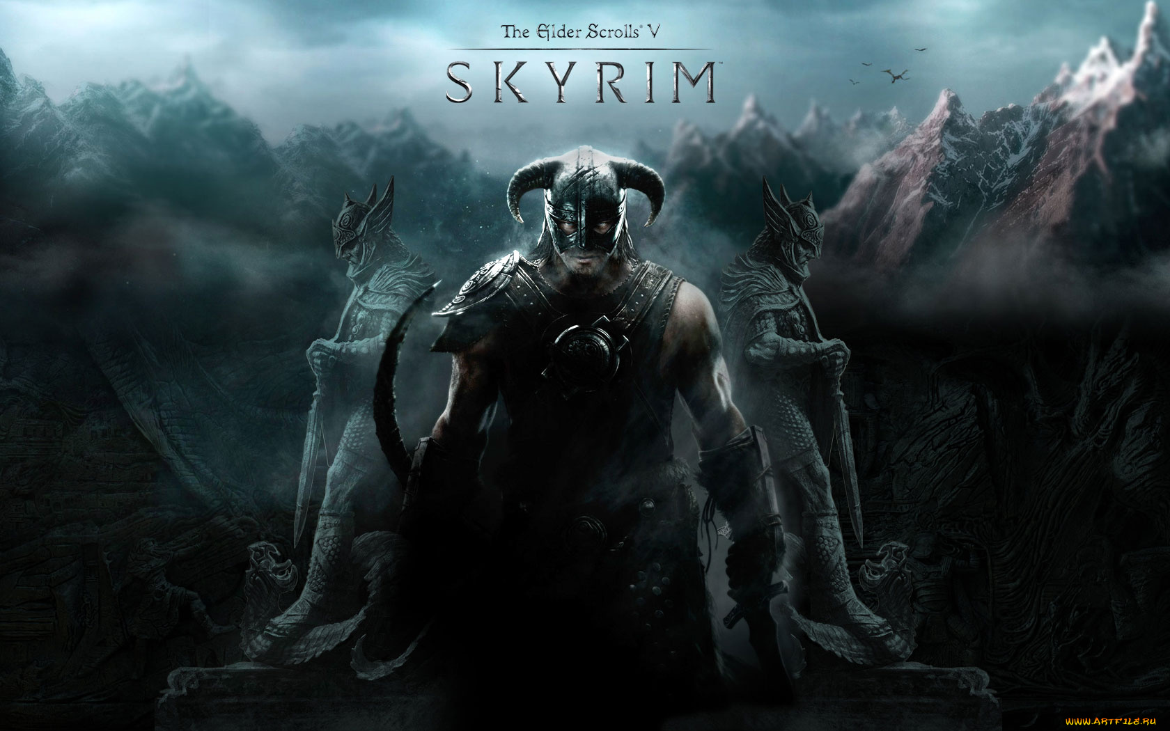 the, elder, scrolls, skyrim, видео, игры