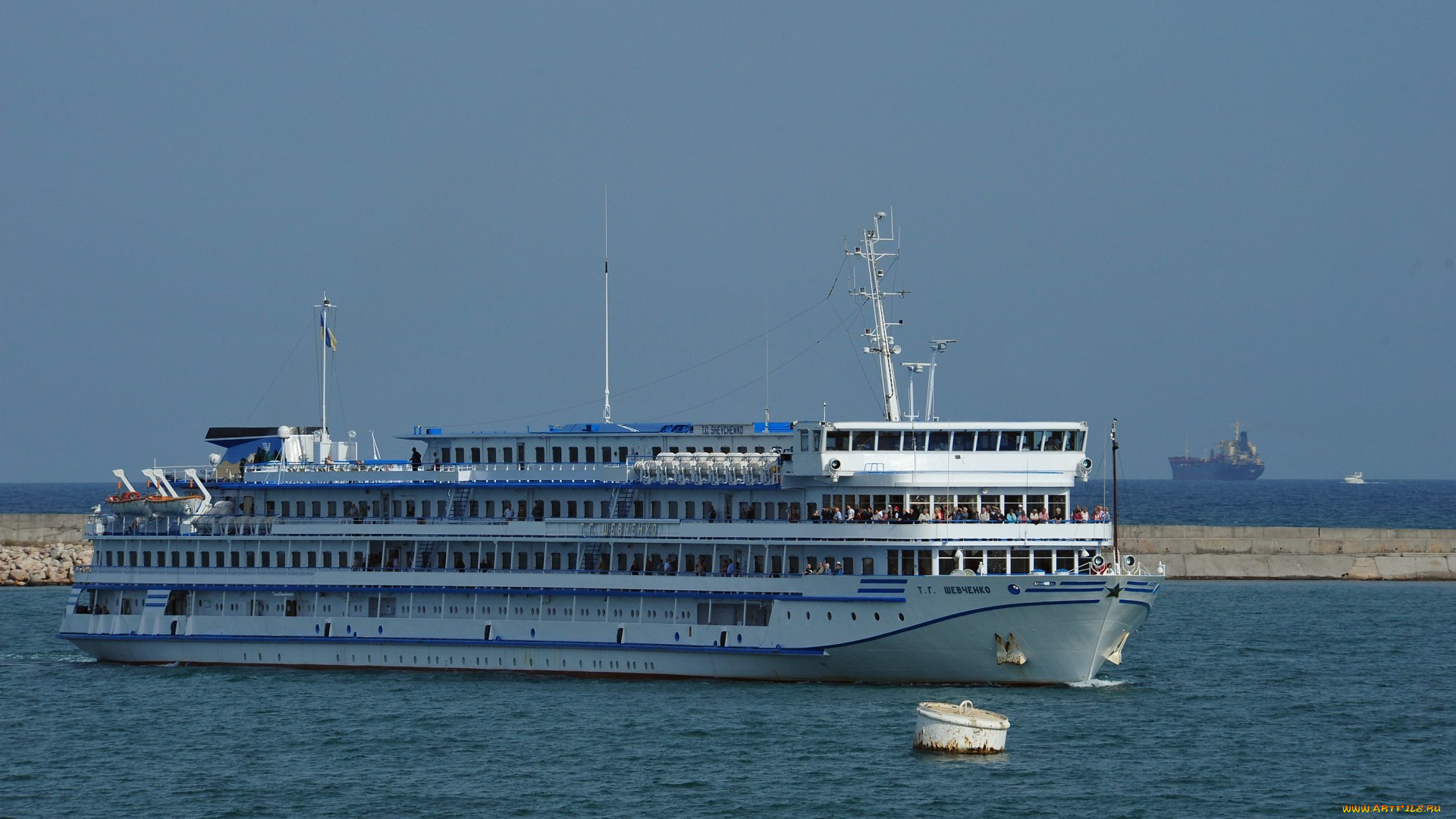 корабли, теплоходы, море