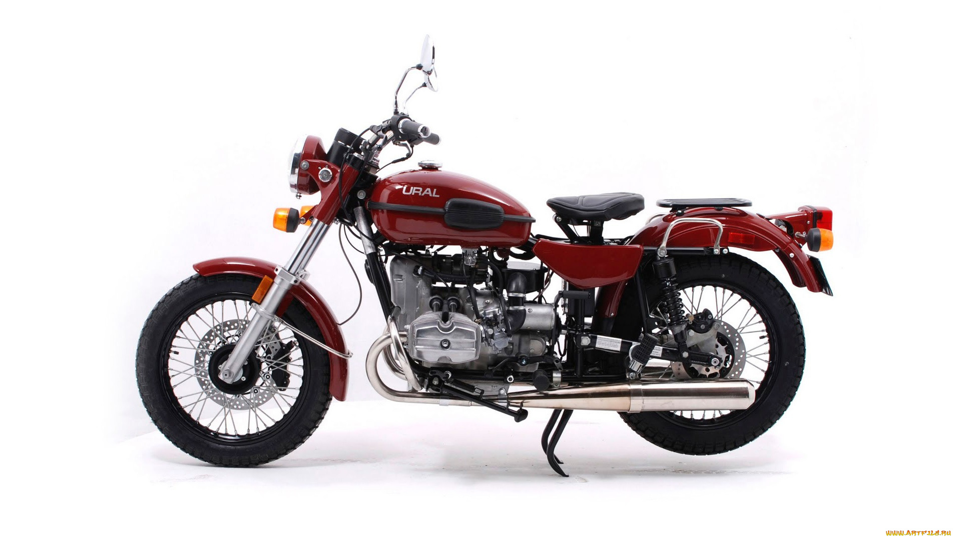 мотоциклы, русские, мотоциклы, ural, st, solo