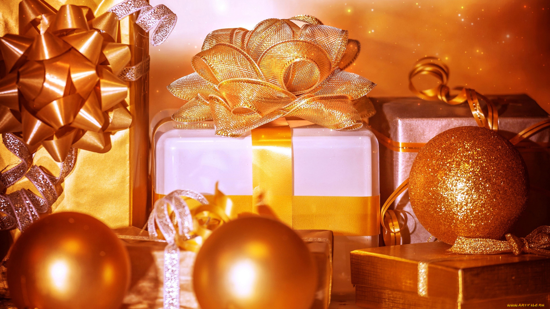 праздничные, -, разное, , новый, год, подарки, коробочки, шарики