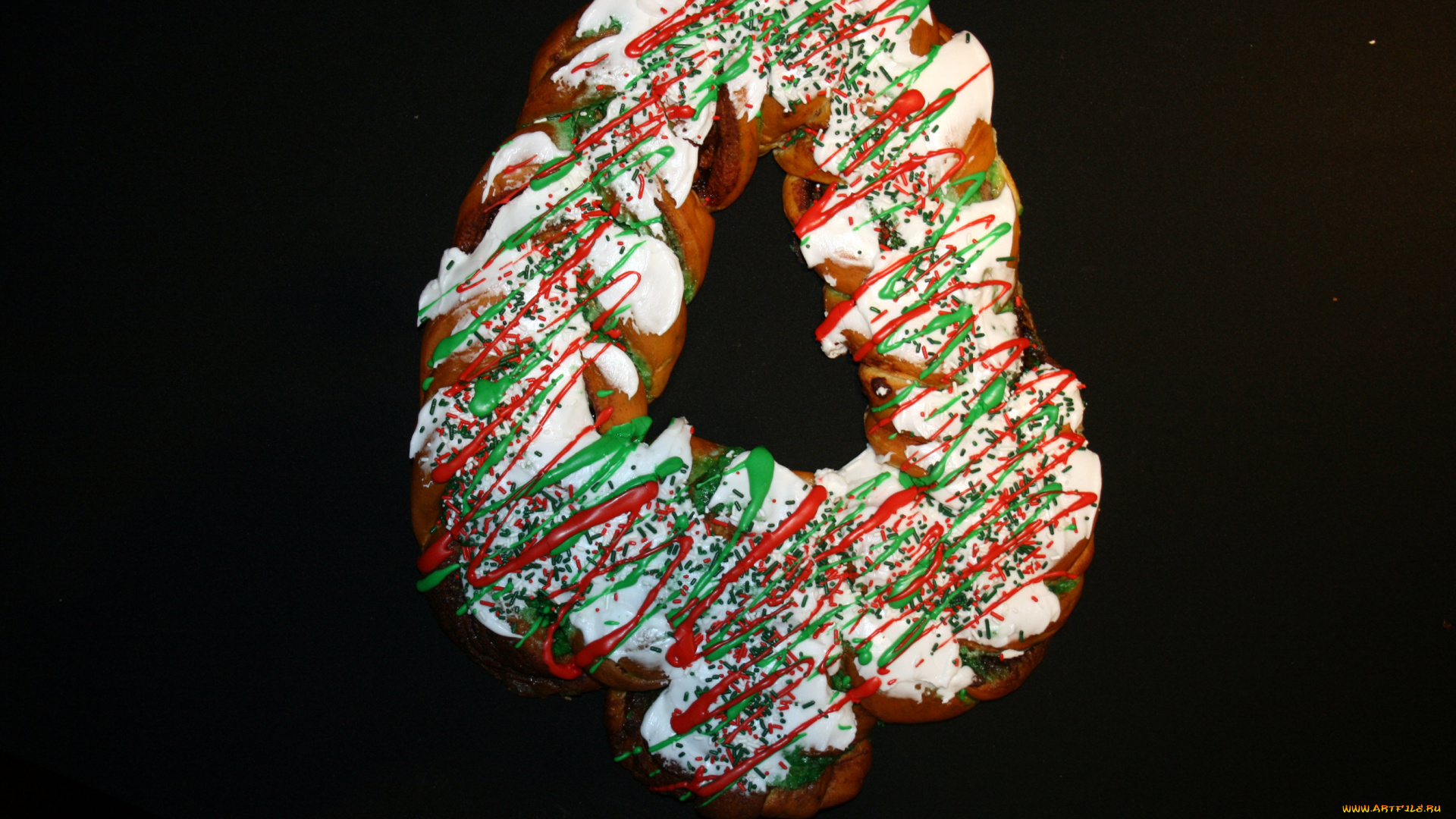 праздничные, угощения, новый, год, урашение, пряник