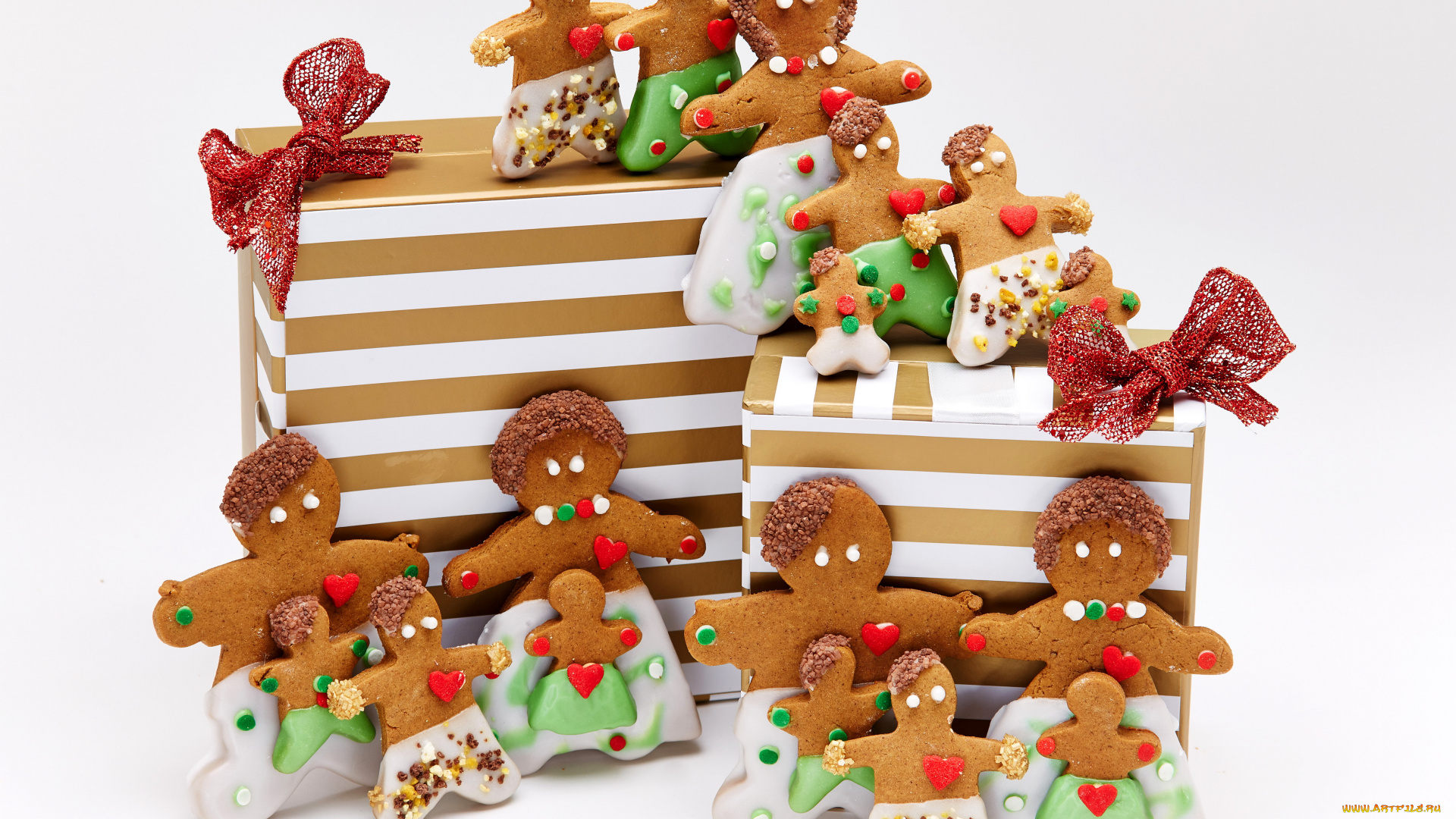 праздничные, угощения, украшение, угощение, подарки, печенье