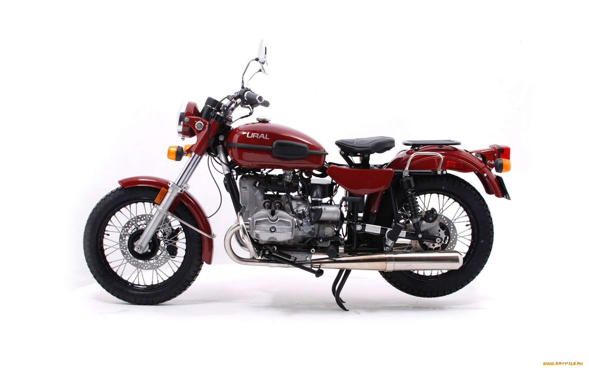 мотоциклы, русские, мотоциклы, ural, st, solo