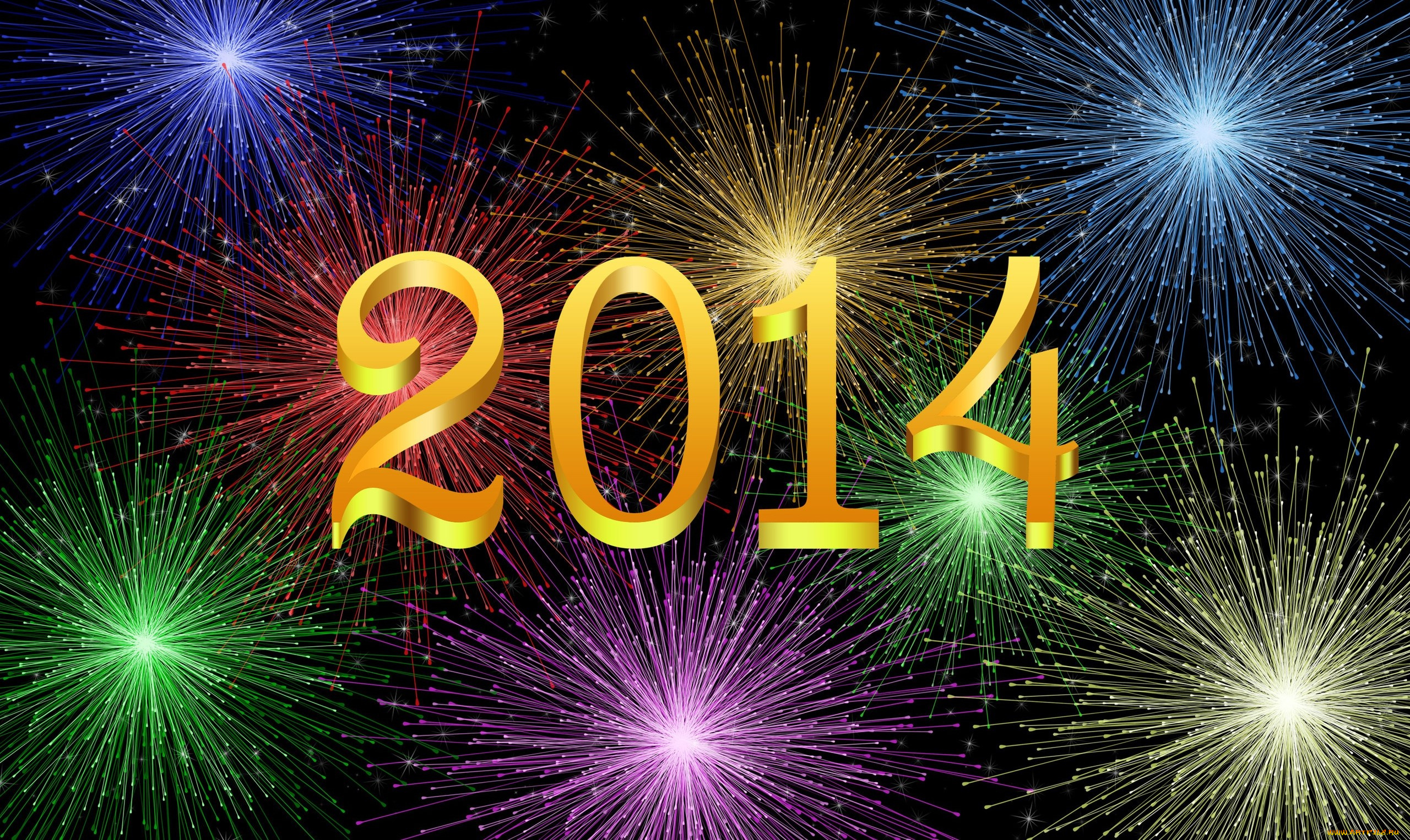 праздничные, 3д, графика, , новый, год, цифры