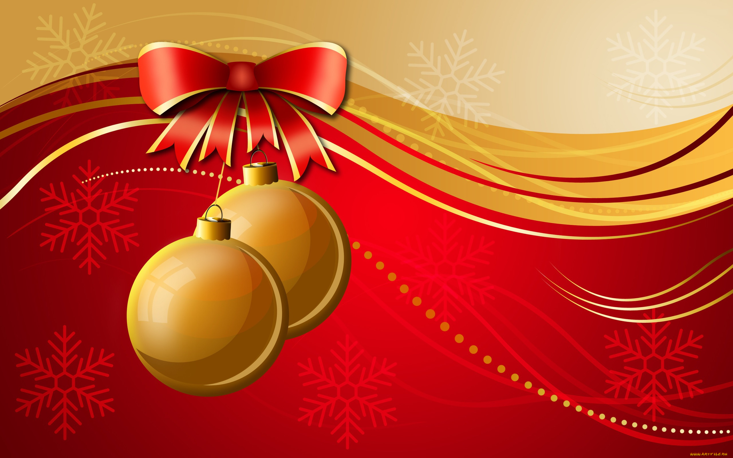 праздничные, векторная, графика, , новый, год, шары