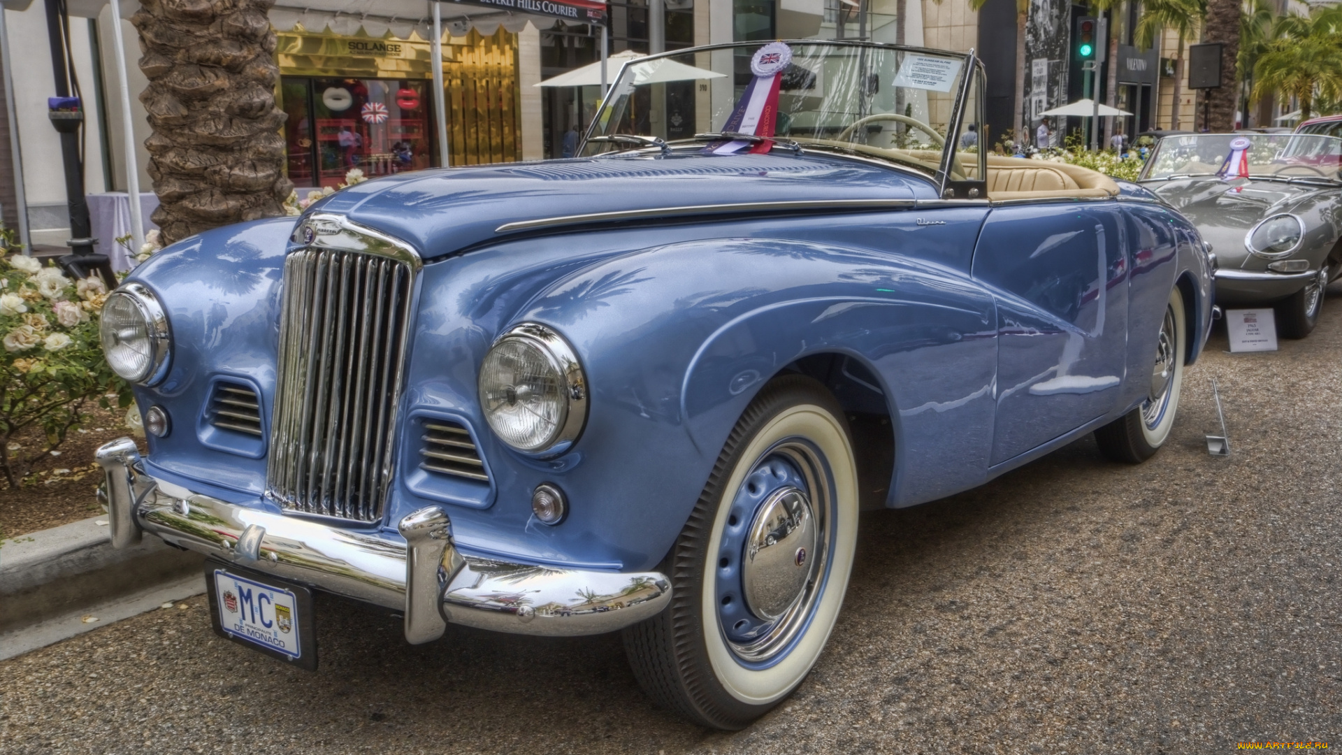 1955, sunbeam, alpine, автомобили, выставки, и, уличные, фото, автошоу, выставка