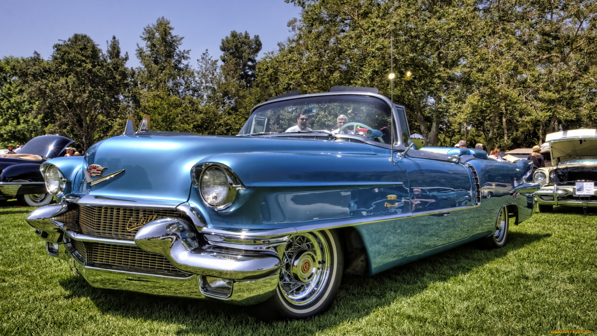 1956, cadillac, eldorado, biarritz, автомобили, выставки, и, уличные, фото, автошоу, выставка