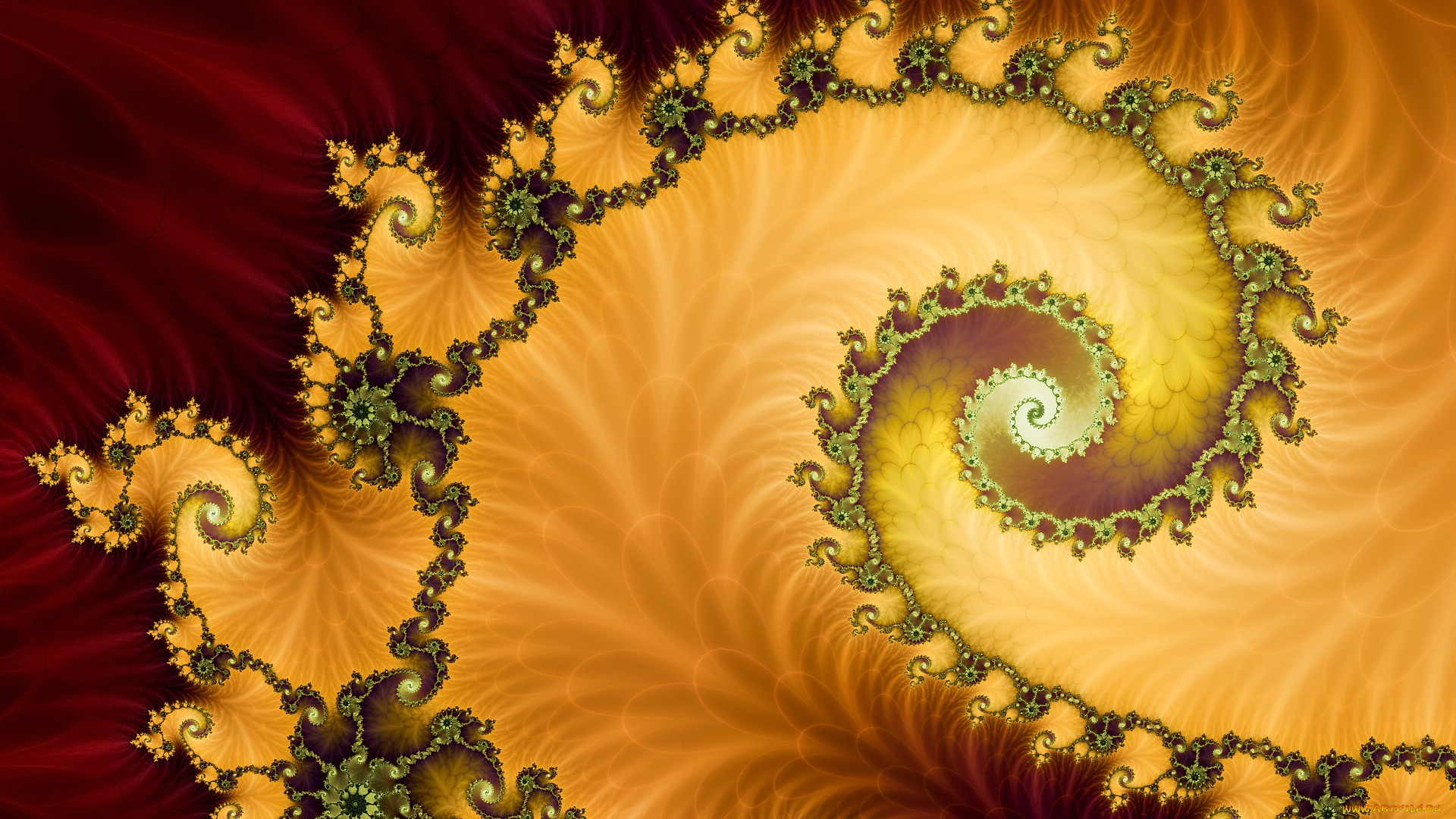 3д, графика, фракталы, , fractal, узор, фон, цвета