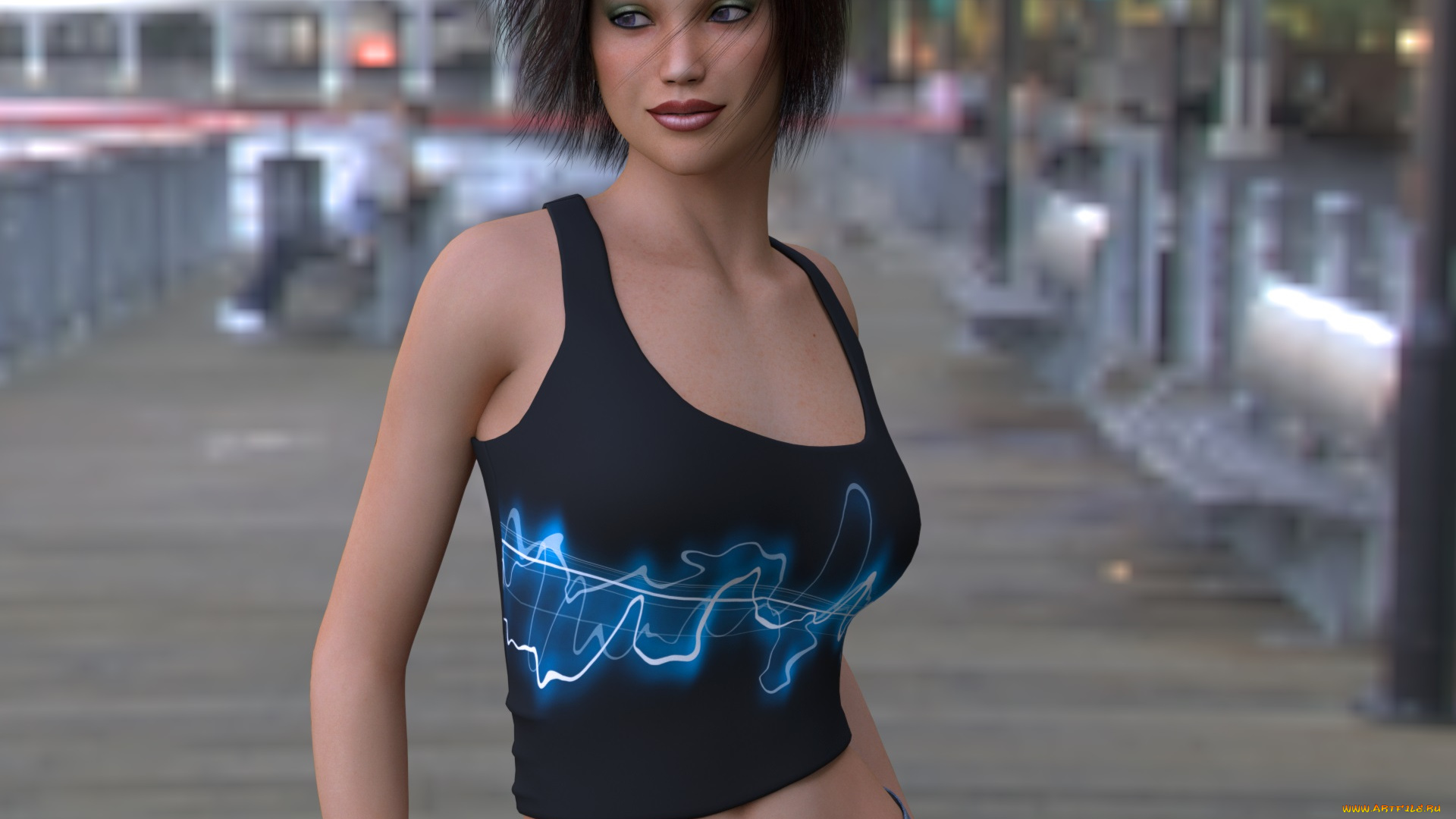 3д, графика, люди, , people, фон, взгляд, девушка