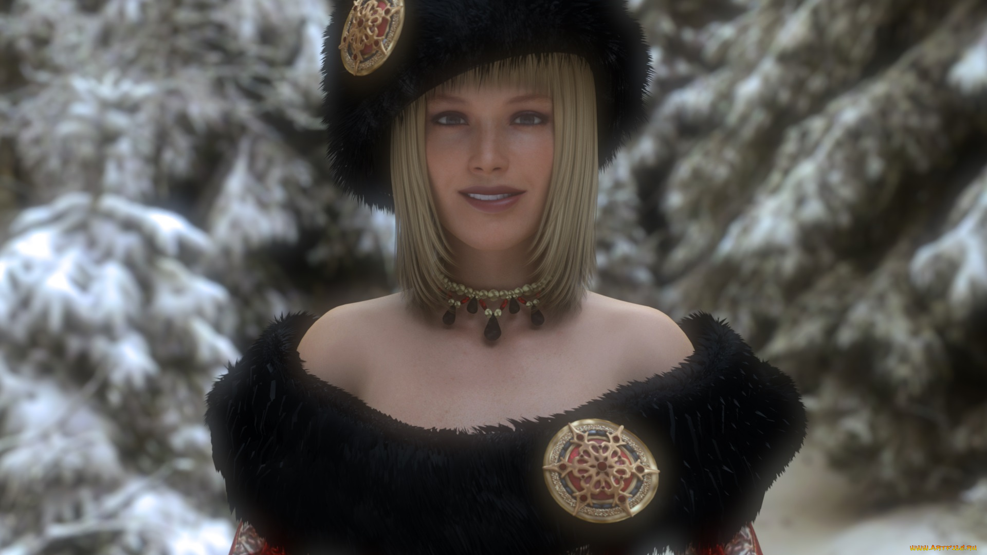 3д, графика, люди, , people, шляпа, взгляд, фон, девушка