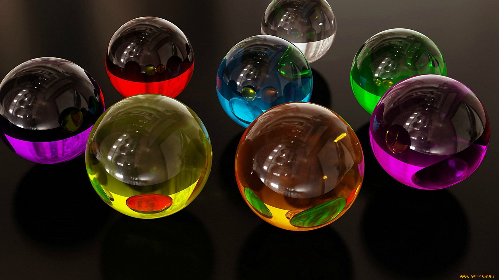 3д, графика, шары, , balls, шары, фон, цвета