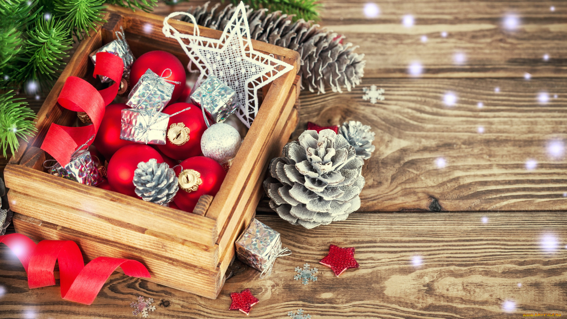 праздничные, украшения, шары, decoration, christmas, новый, год, снег, елка, merry, рождество, wood