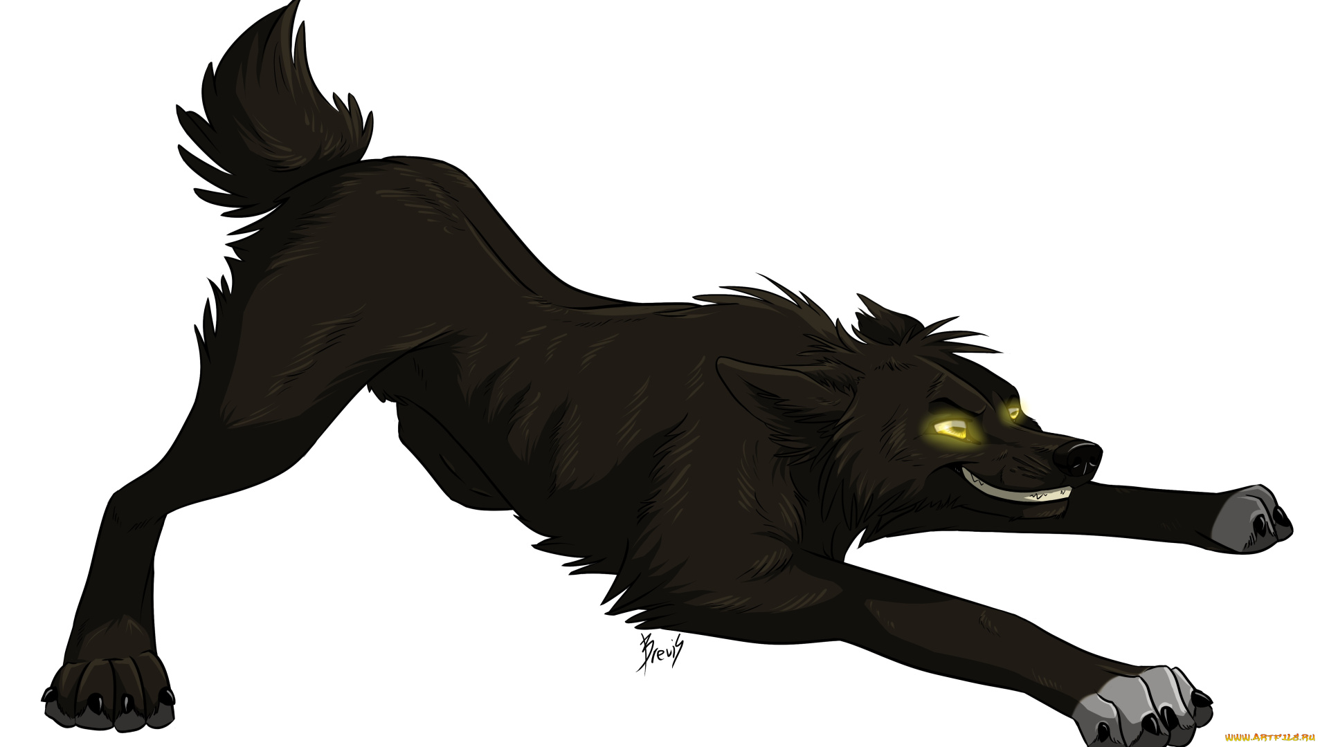 рисованное, животные, , собаки, собака, фон