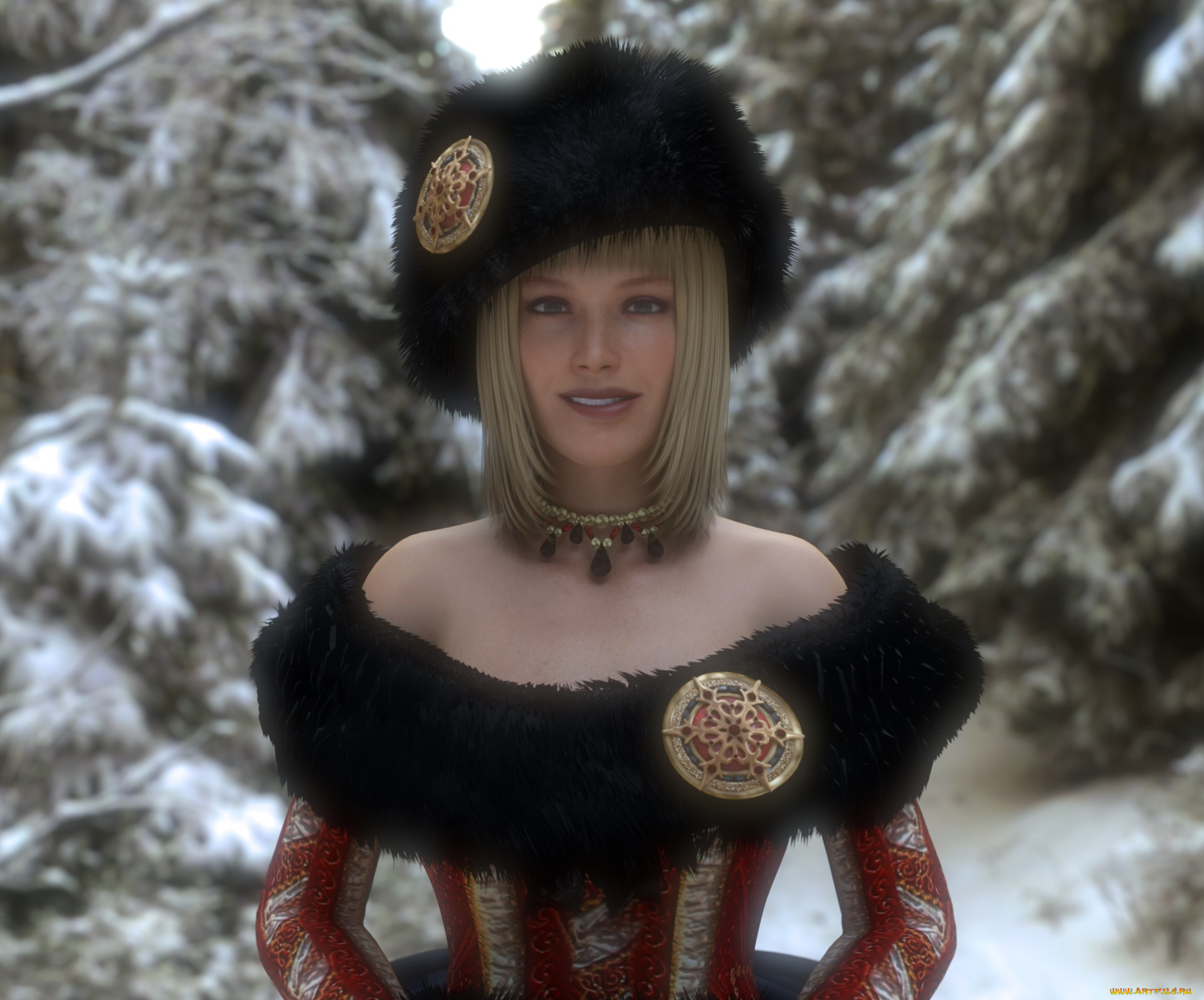 3д, графика, люди, , people, шляпа, взгляд, фон, девушка