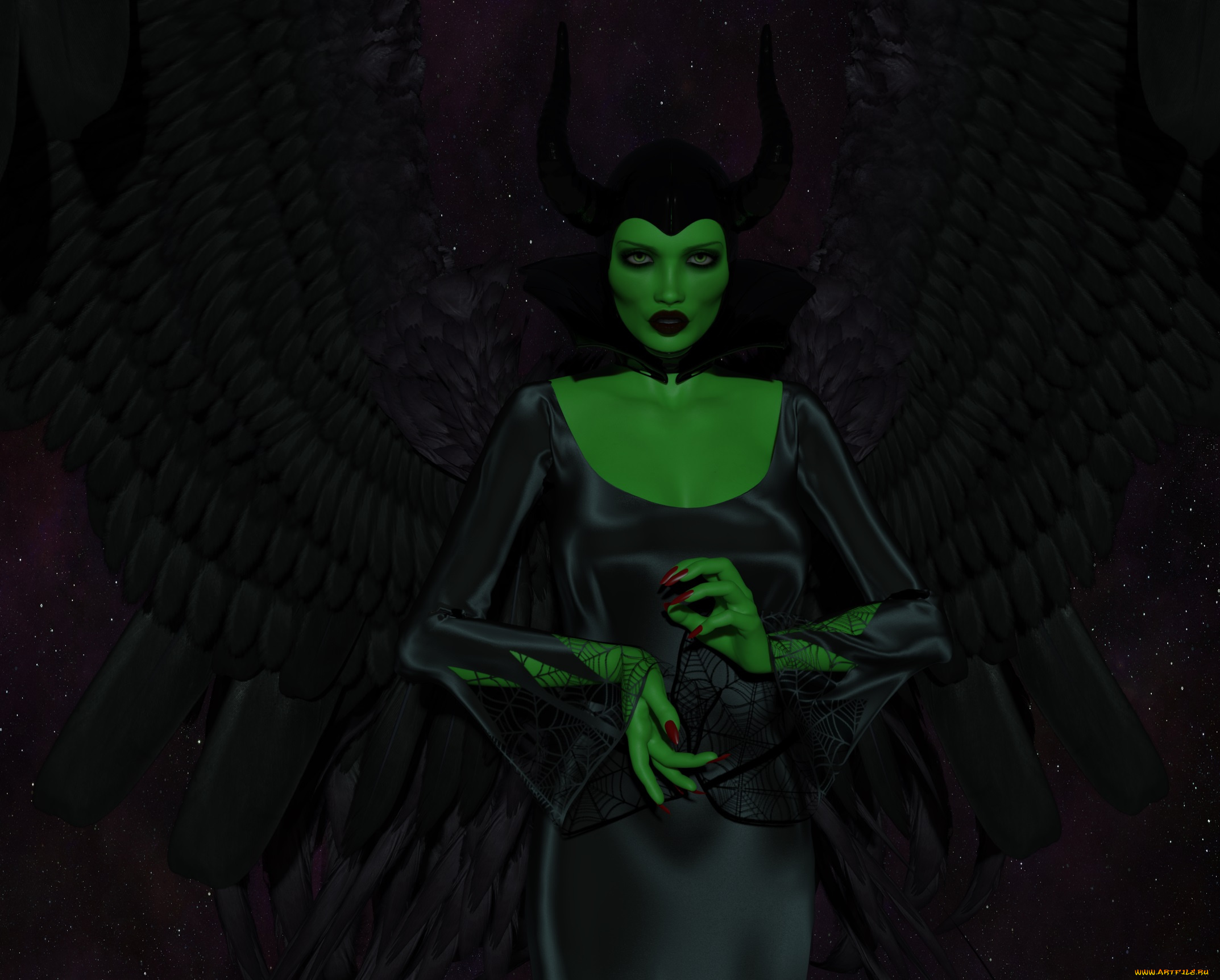 3д, графика, существа, , creatures, халк, фон, взгляд, девушка