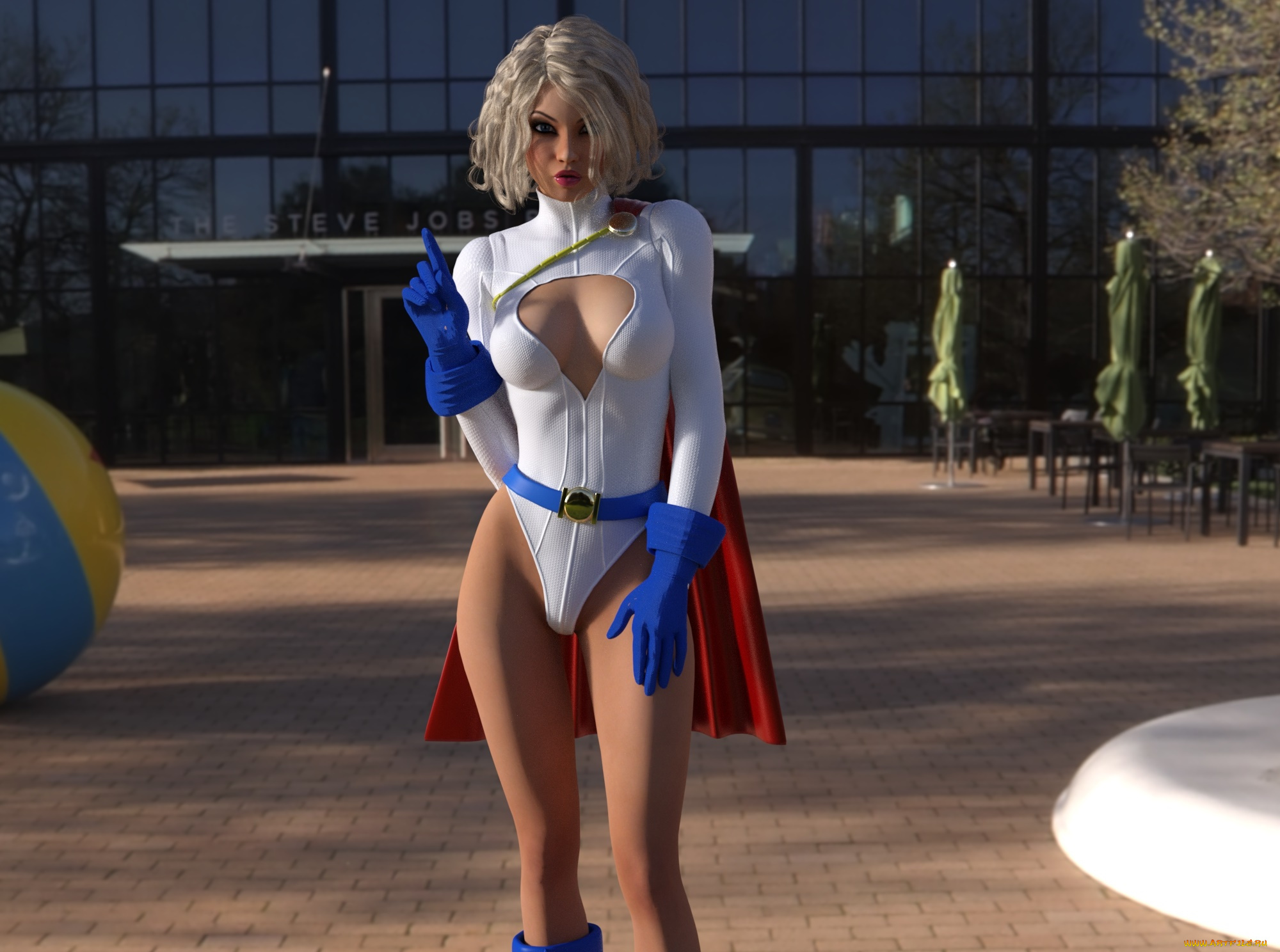 3д, графика, люди, , people, девушка, фон, супермен, взгляд