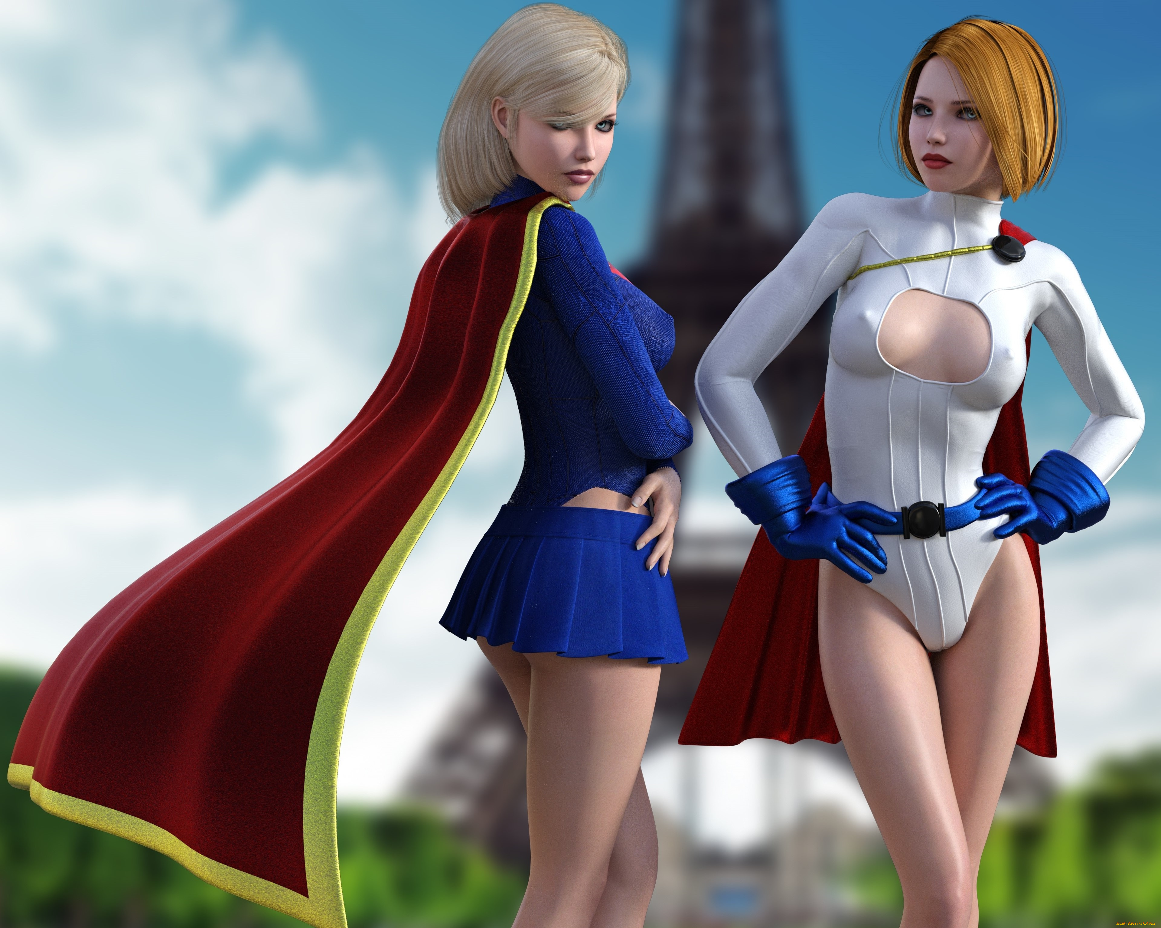 3д, графика, люди, , people, фон, взгляд, девушки