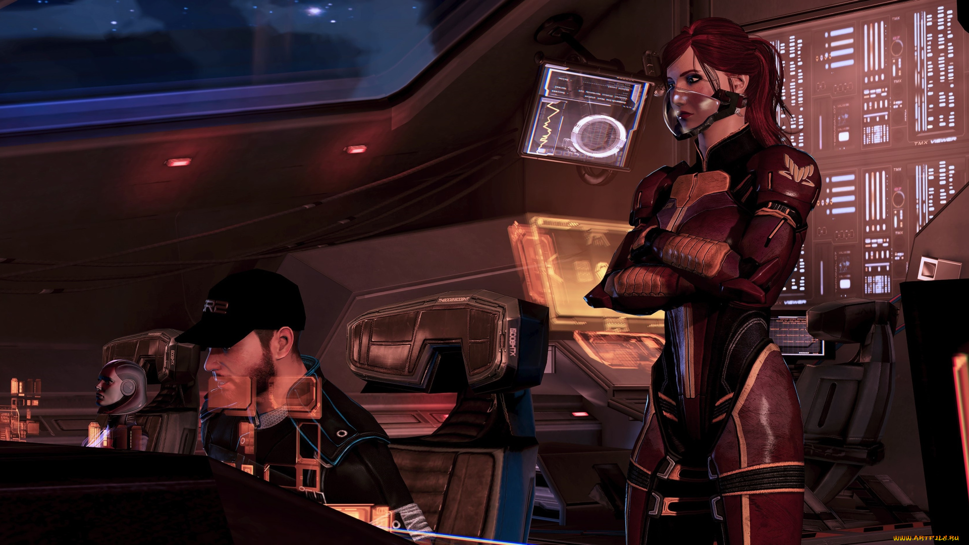 3д, графика, фантазия, , fantasy, девушка, взгляд, фон