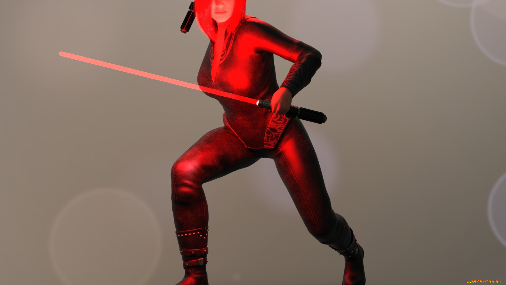 3д, графика, фантазия, , fantasy, фон, взгляд, девушка