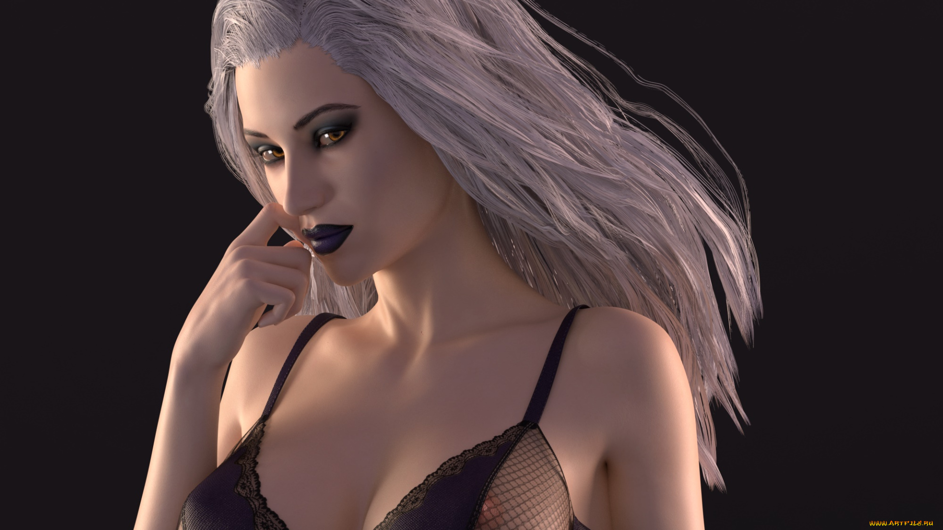 3д, графика, люди, , people, фон, взгляд, девушка