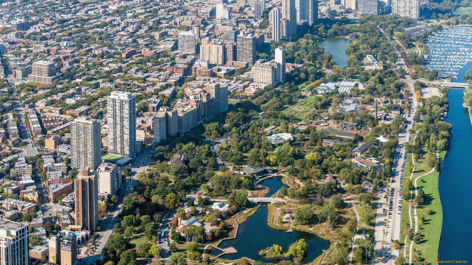chicago, города, Чикаго, , сша, небоскребы, панорама