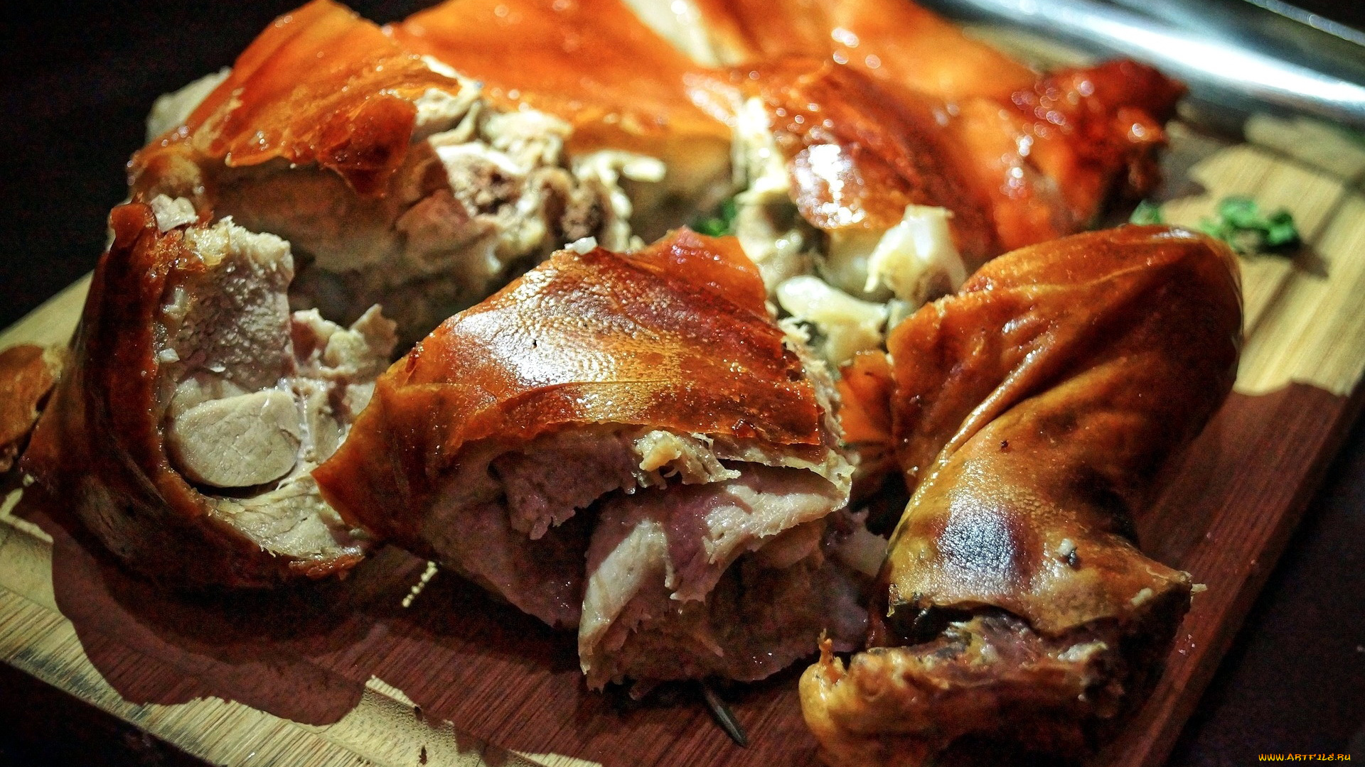 еда, мясные, блюда, свинина