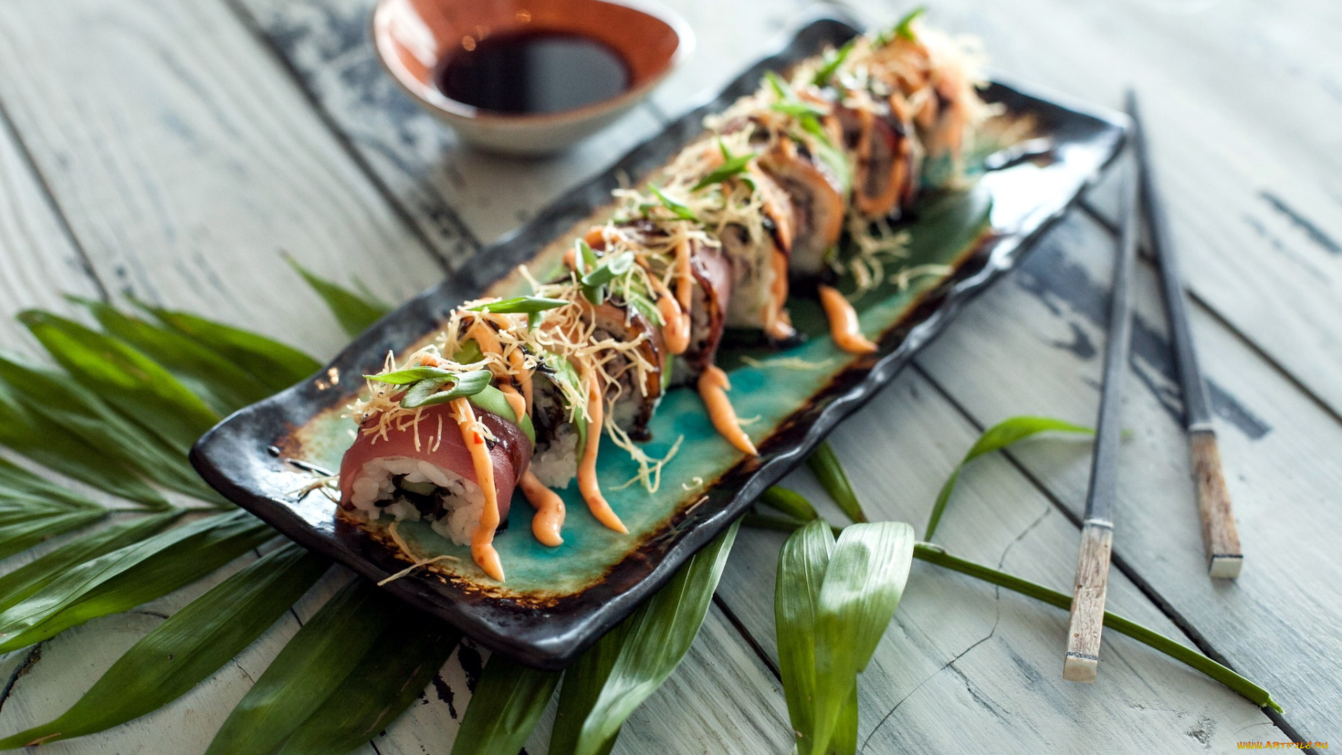 еда, рыба, , морепродукты, , суши, , роллы, соус, роллы, палочки