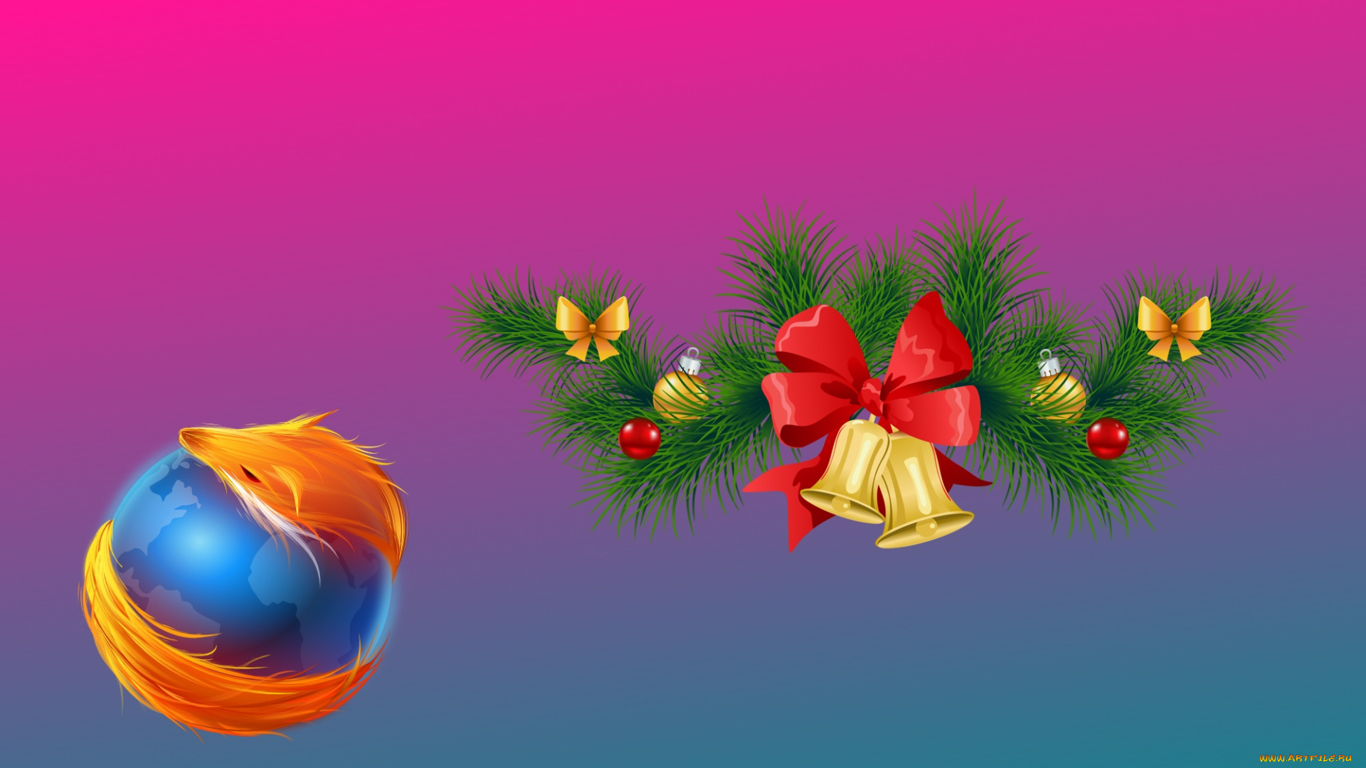 компьютеры, mozilla, firefox, фон, логотип