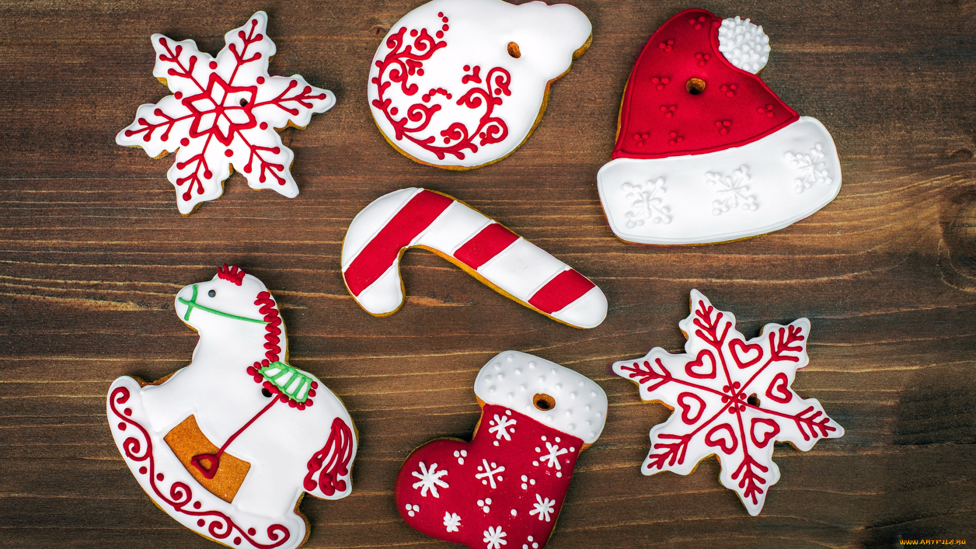 праздничные, угощения, christmas, выпечка, cookies, новый, год, печенье, глазурь, winter