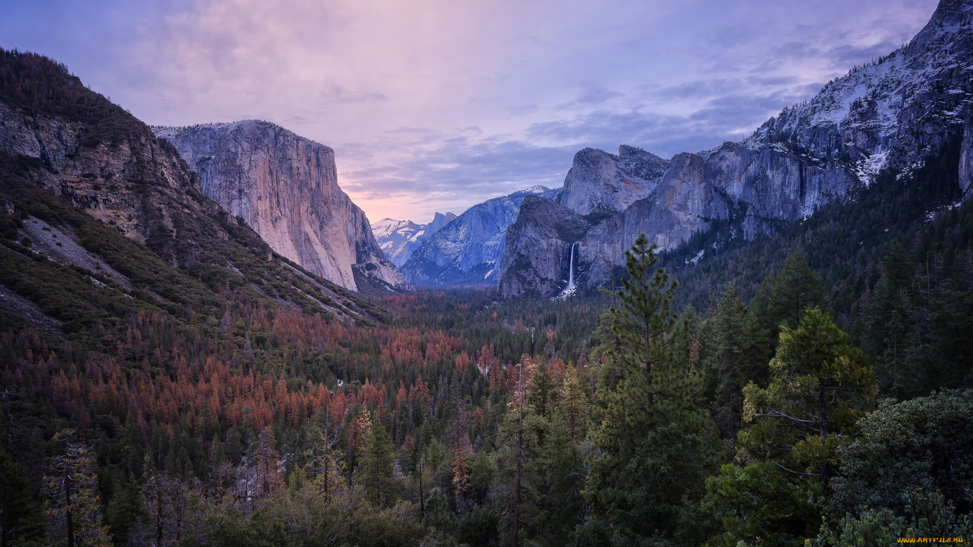 природа, горы, простор