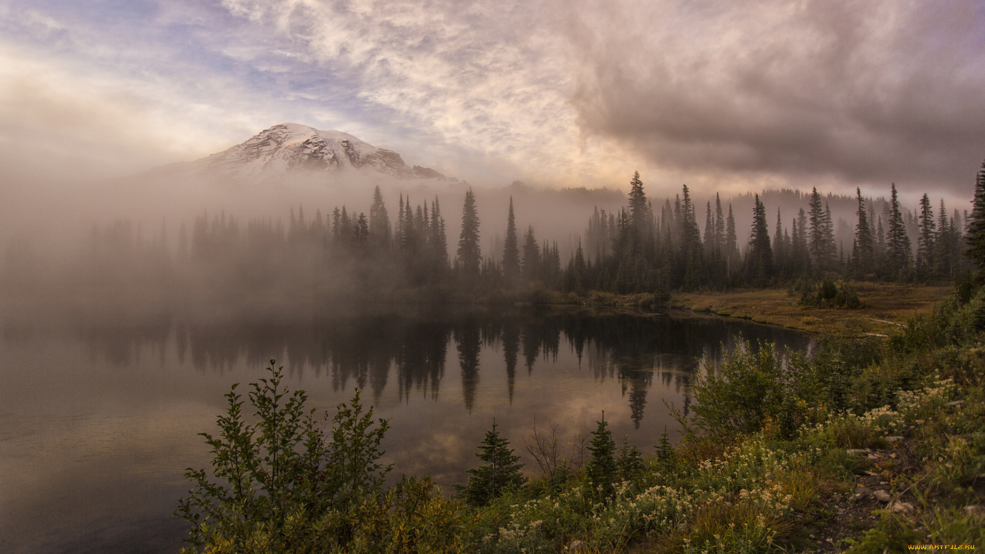 природа, реки, озера, простор