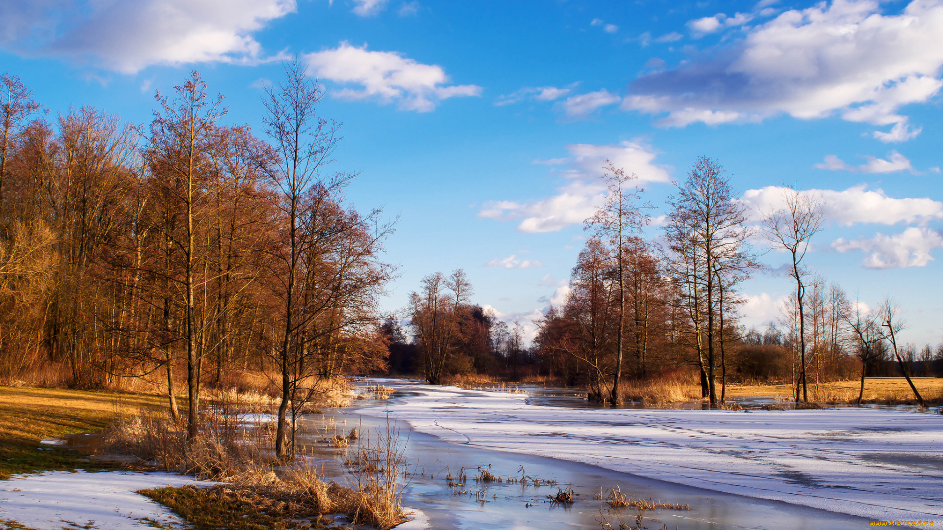 природа, реки, озера, простор