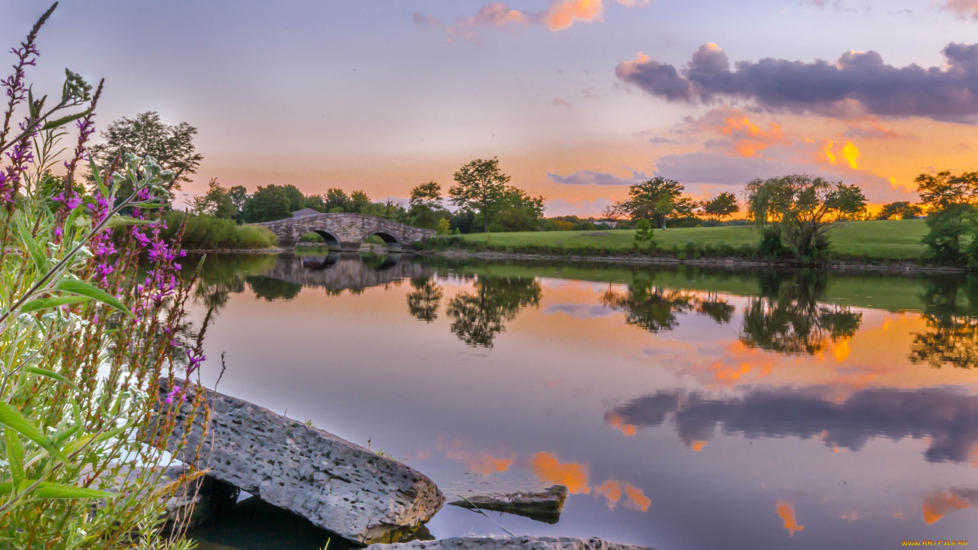 природа, реки, озера, простор