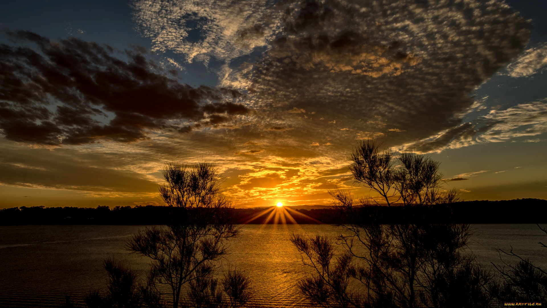 природа, восходы, закаты, простор