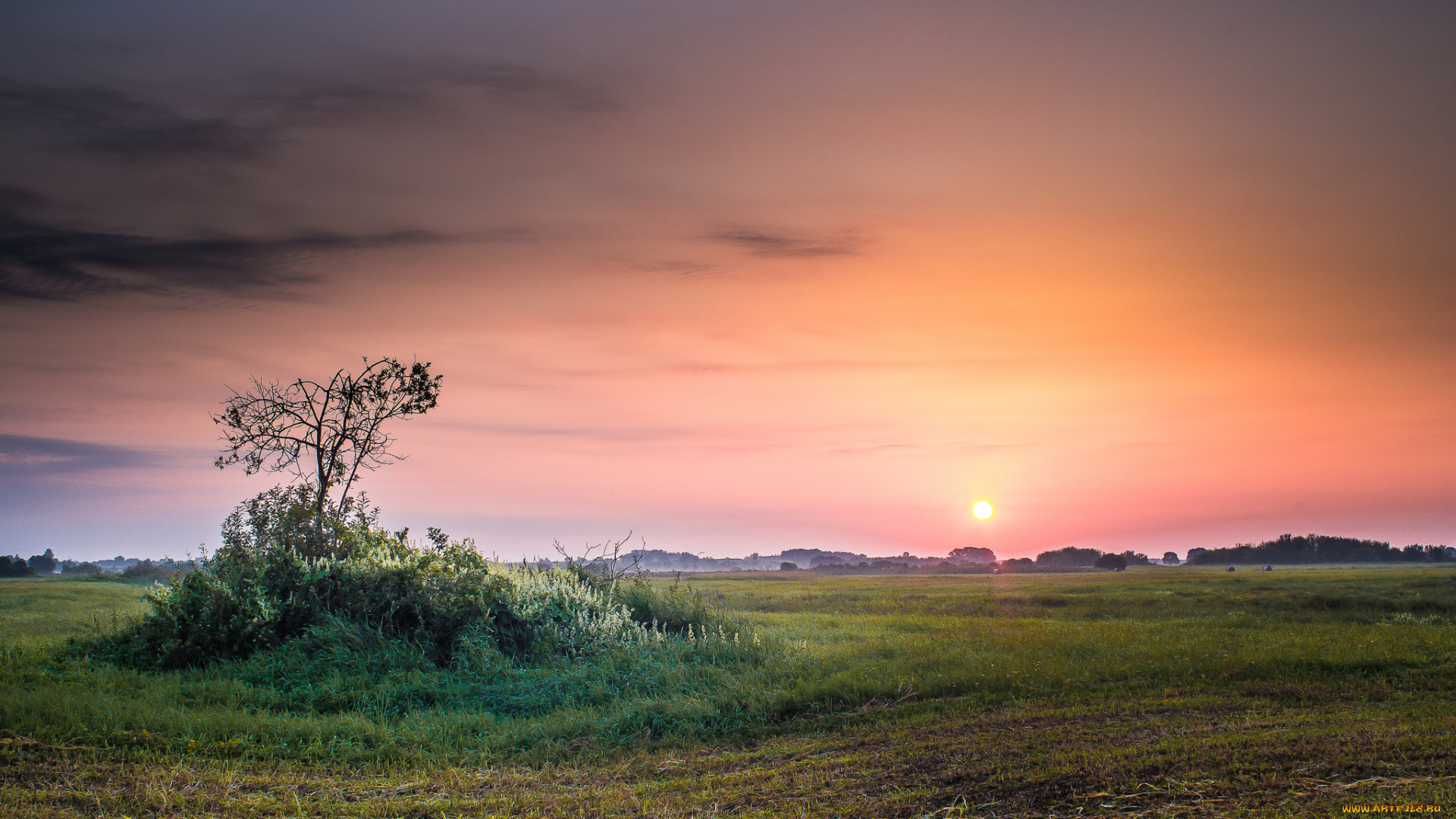 природа, восходы, закаты, простор