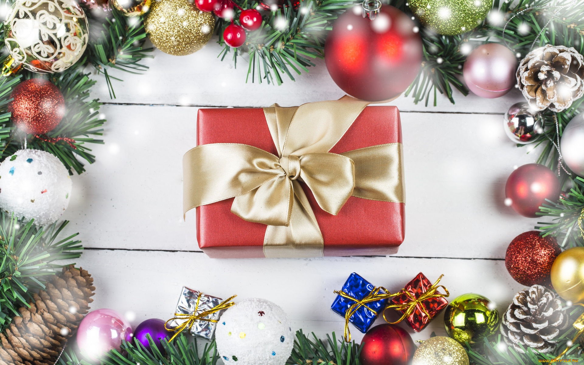 праздничные, подарки, и, коробочки, подарок, бант, игрушки, декор, новый, год, украшения, праздник