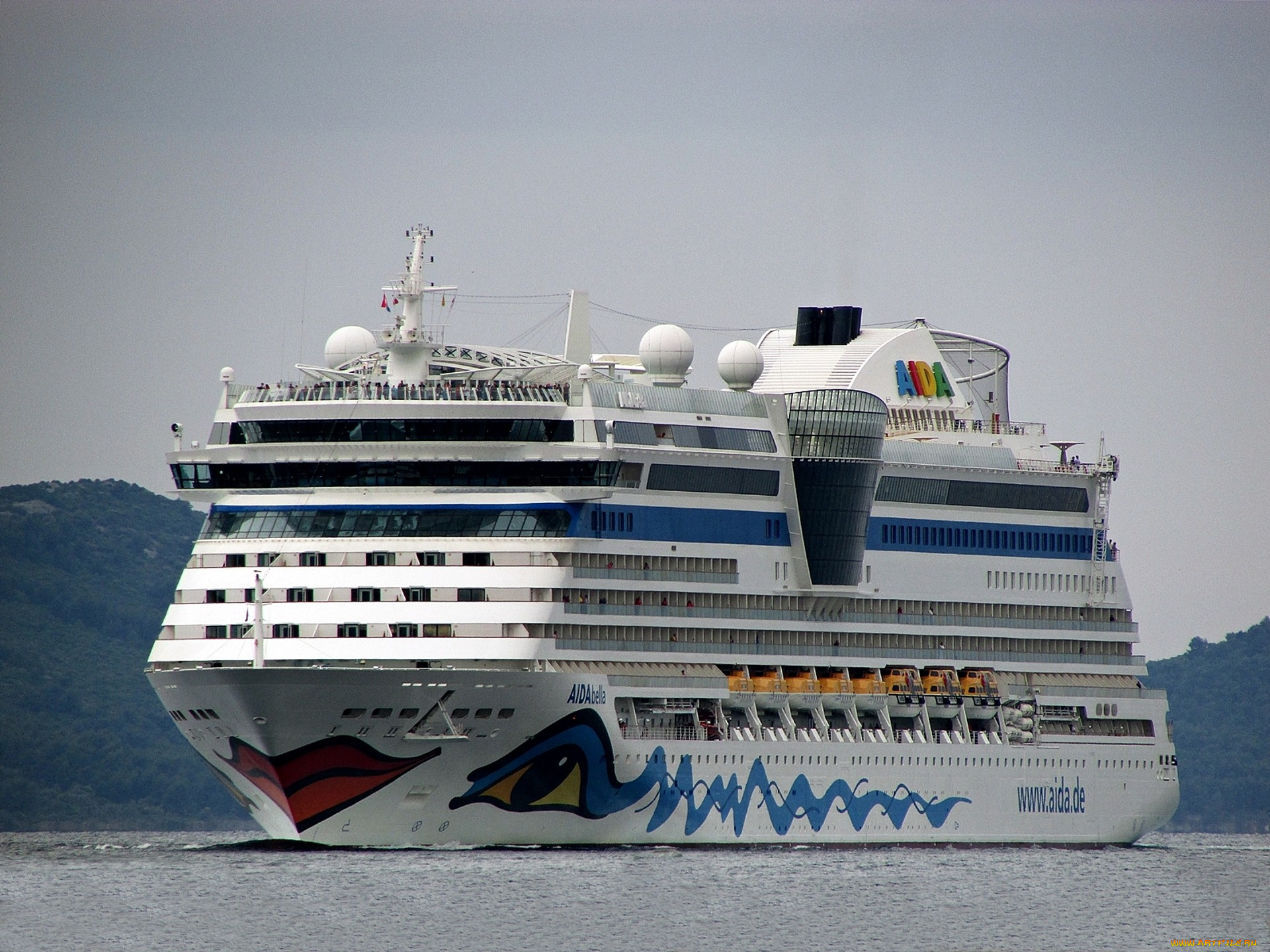 aidabella, корабли, лайнеры, лайнер, круиз