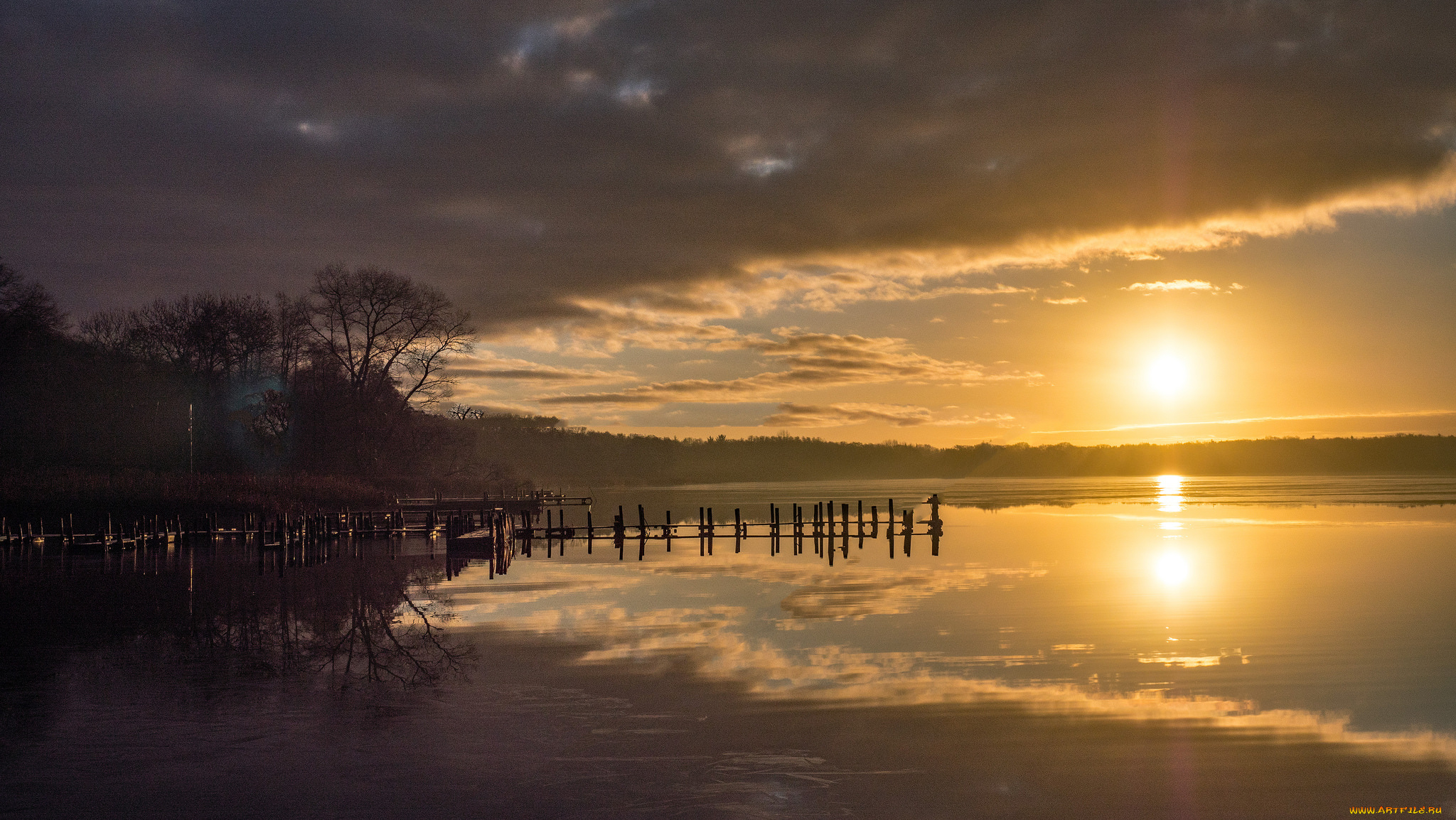 природа, восходы, закаты, простор