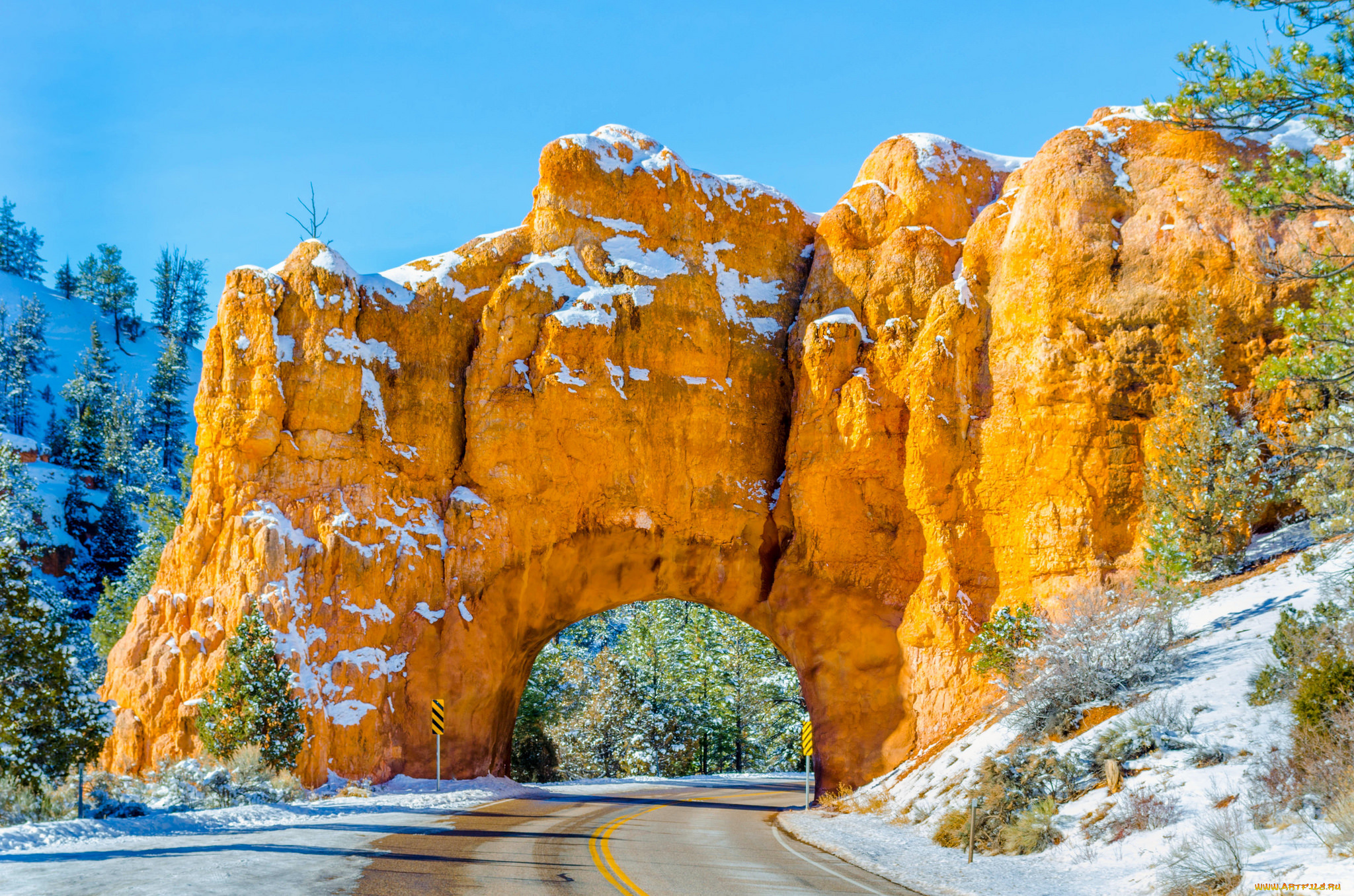 природа, горы, простор