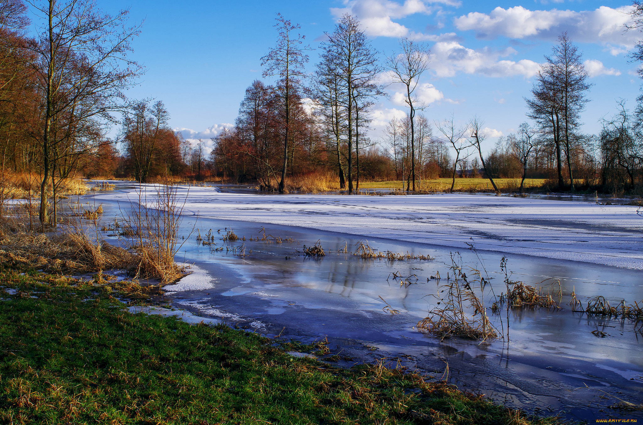 природа, реки, озера, простор