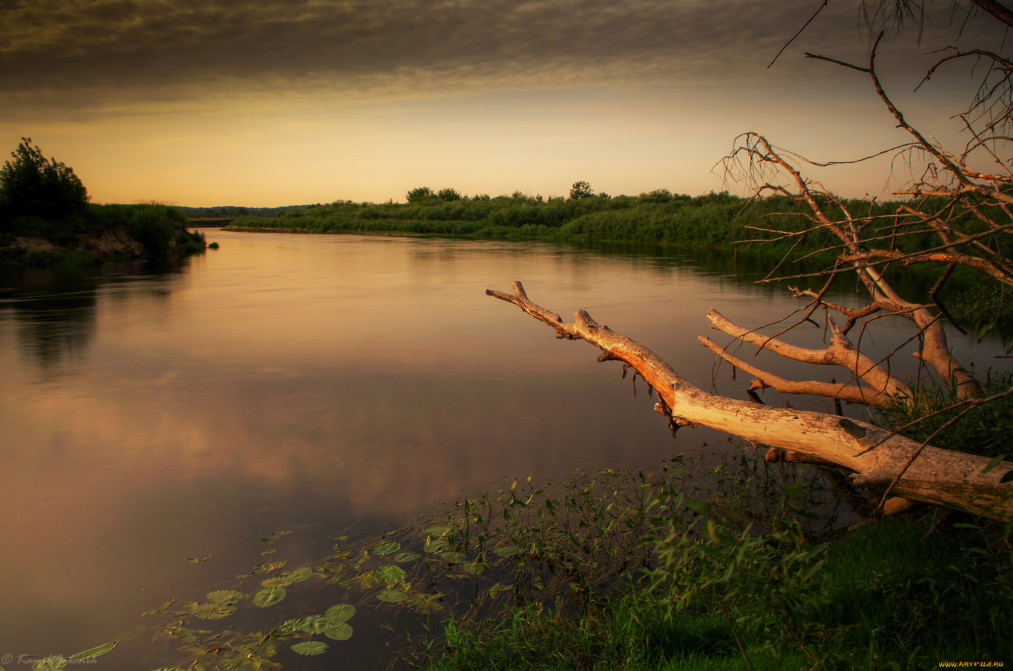 природа, реки, озера, простор