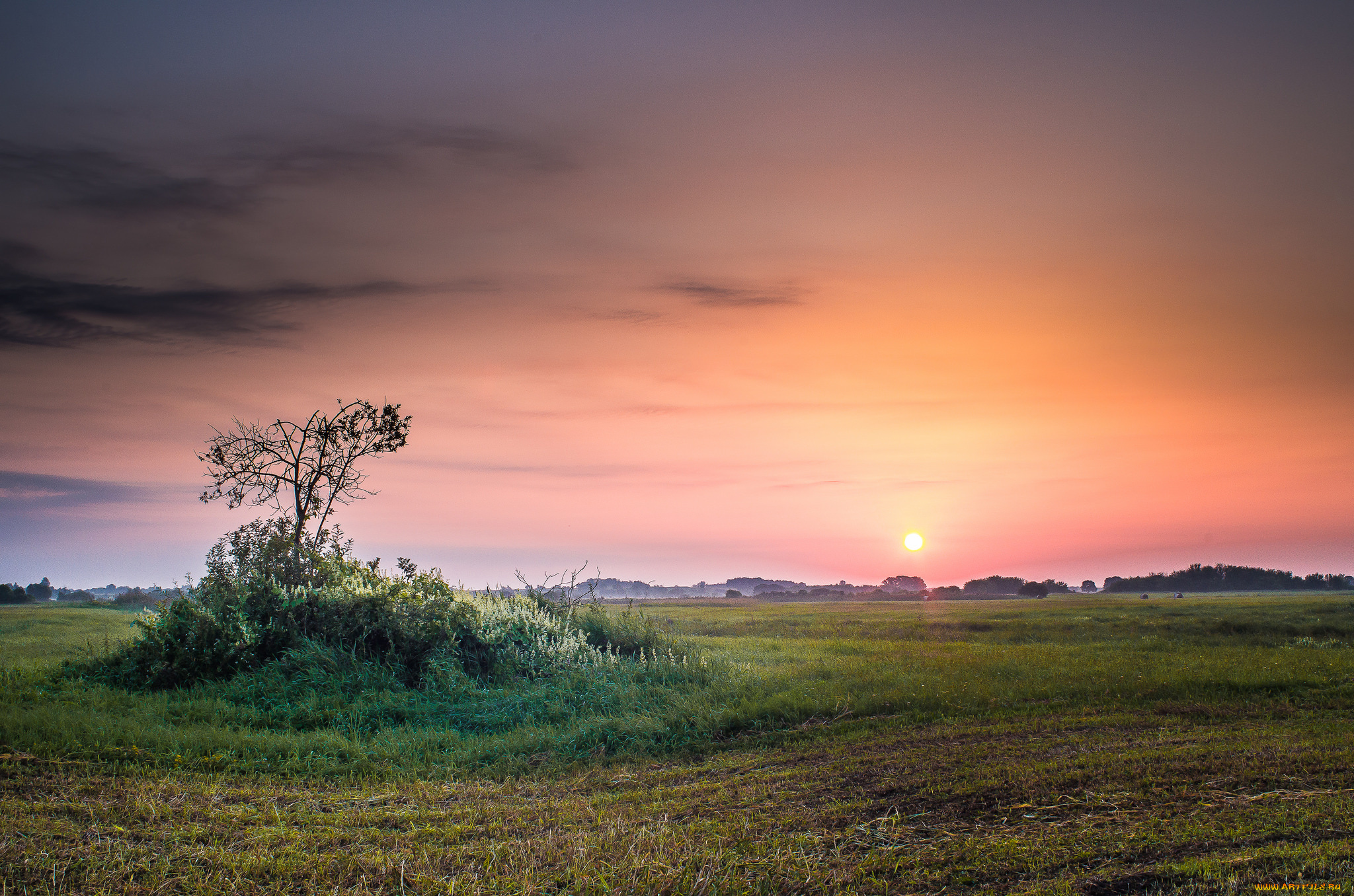 природа, восходы, закаты, простор
